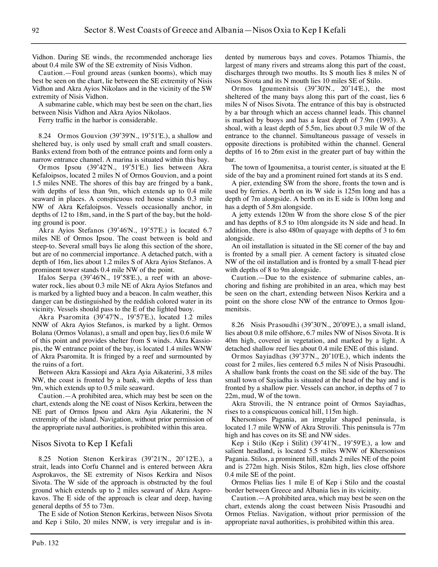 Sailing Directions (Enroute) Eastern Mediterranean — страница 102