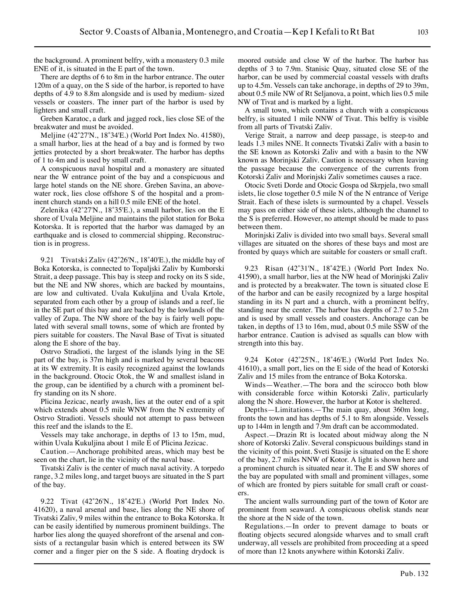 Sailing Directions (Enroute) Eastern Mediterranean — страница 113