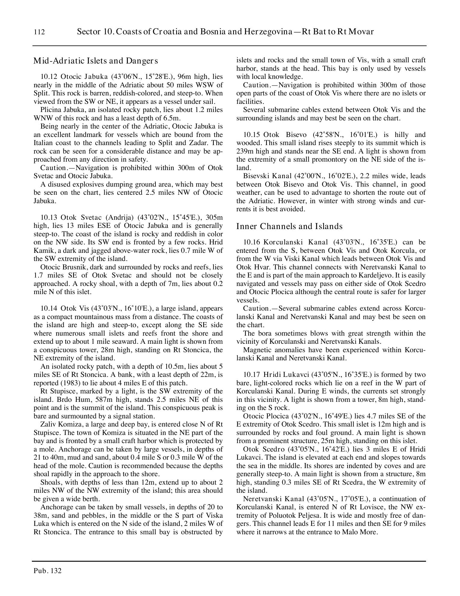 Sailing Directions (Enroute) Eastern Mediterranean — страница 122