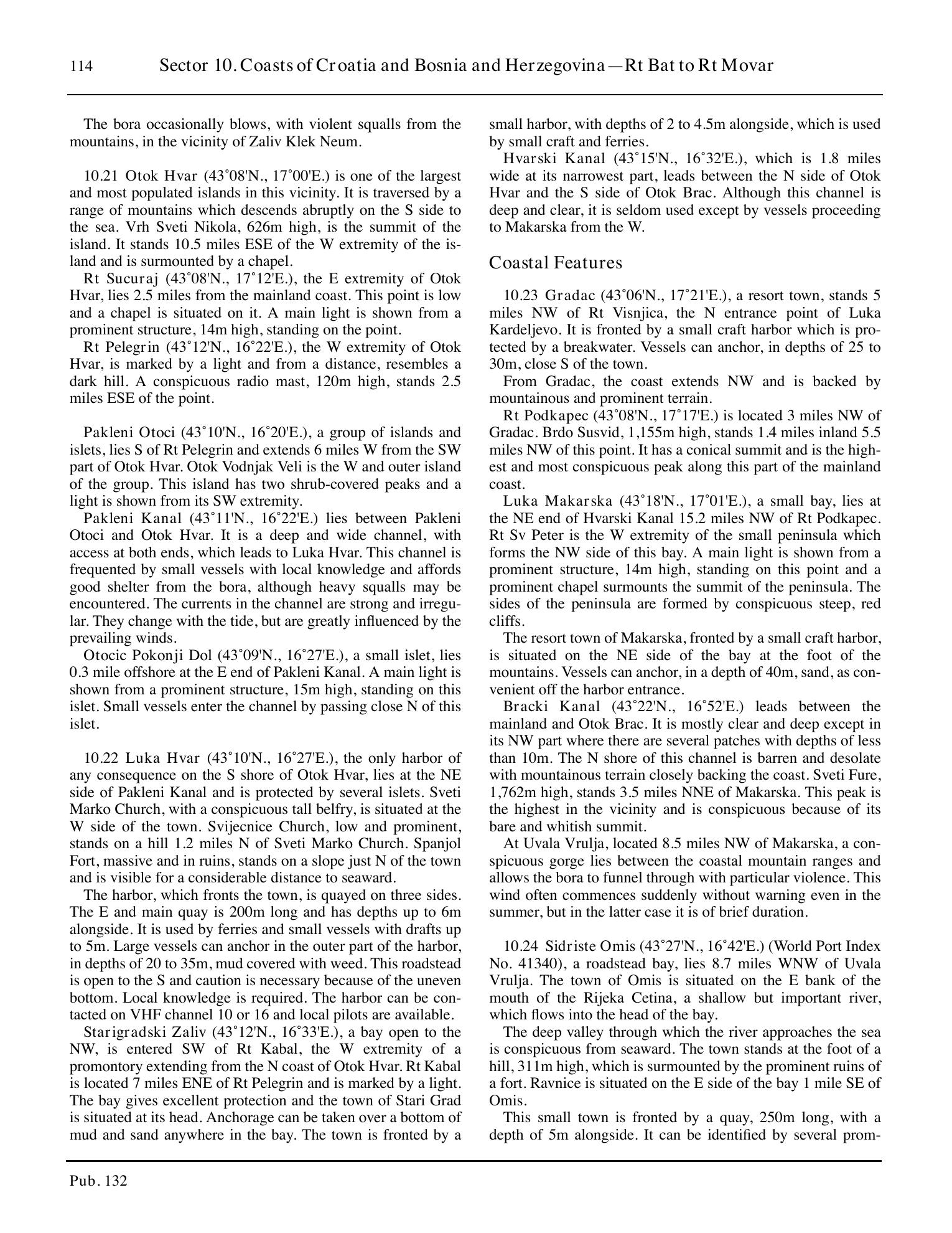 Sailing Directions (Enroute) Eastern Mediterranean — страница 124