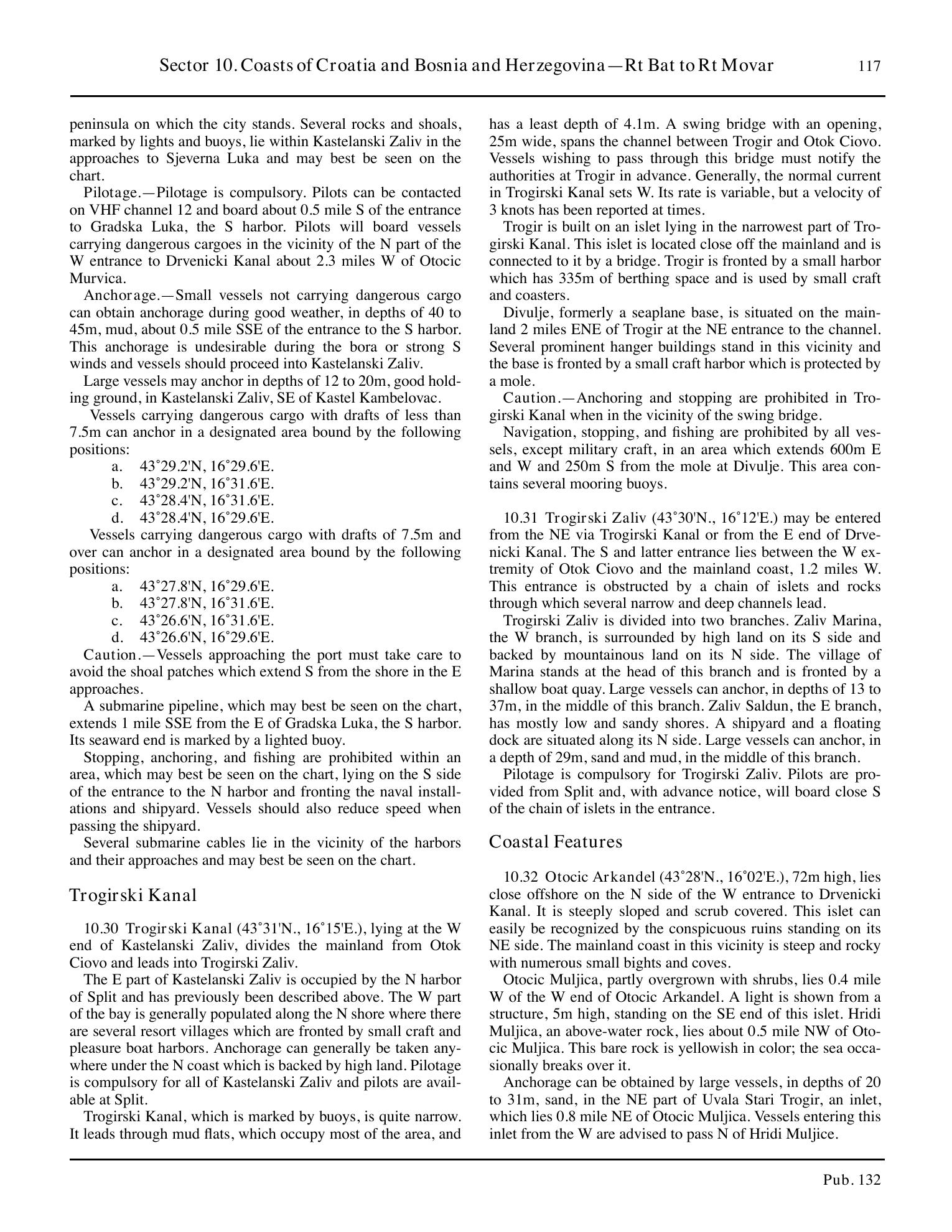 Sailing Directions (Enroute) Eastern Mediterranean — страница 127