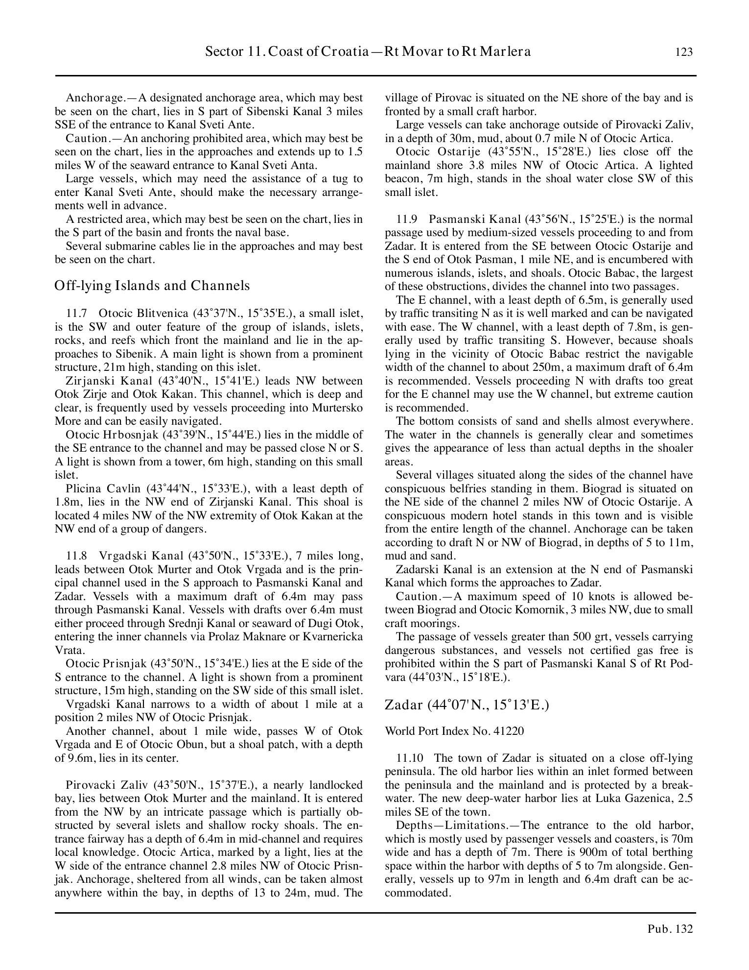 Sailing Directions (Enroute) Eastern Mediterranean — страница 133