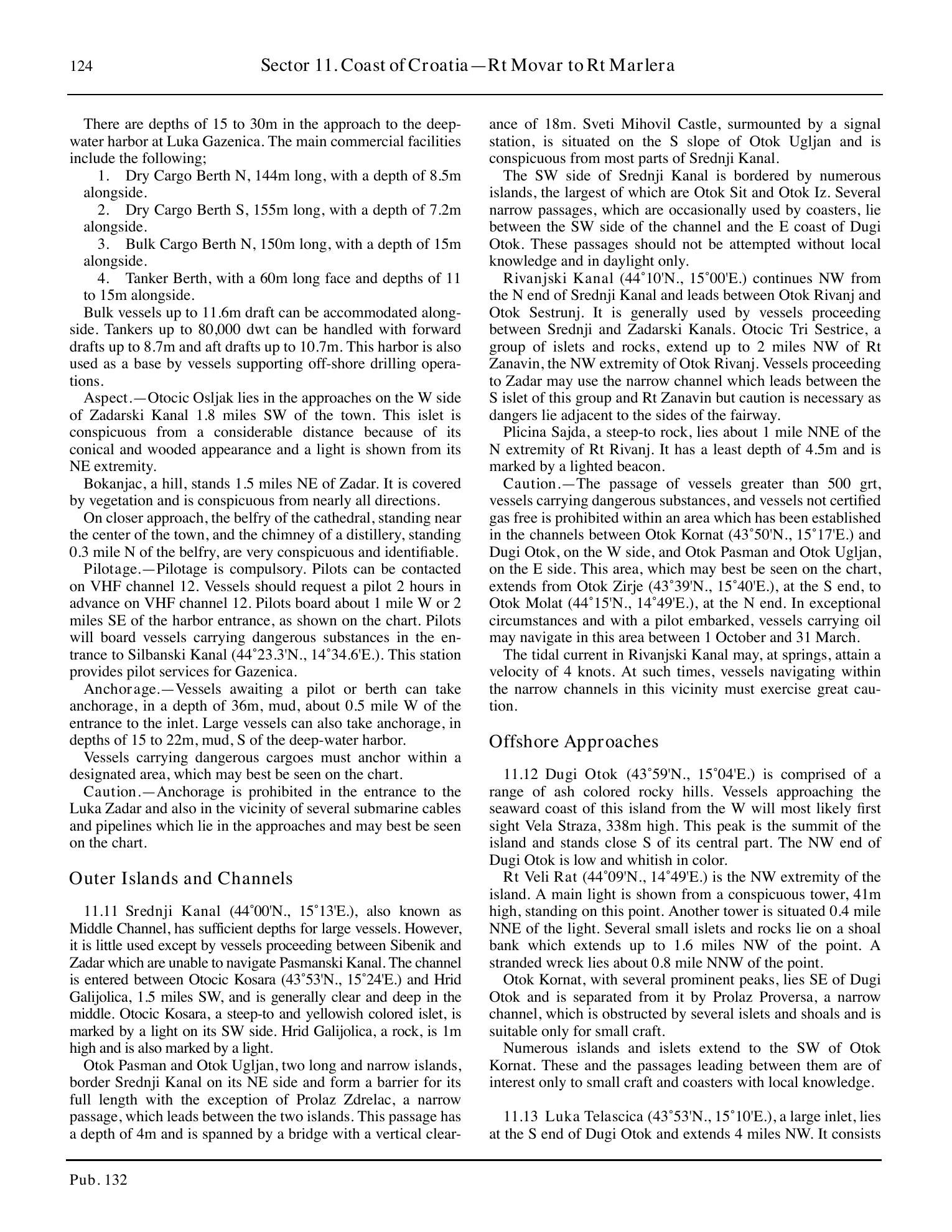 Sailing Directions (Enroute) Eastern Mediterranean — страница 134