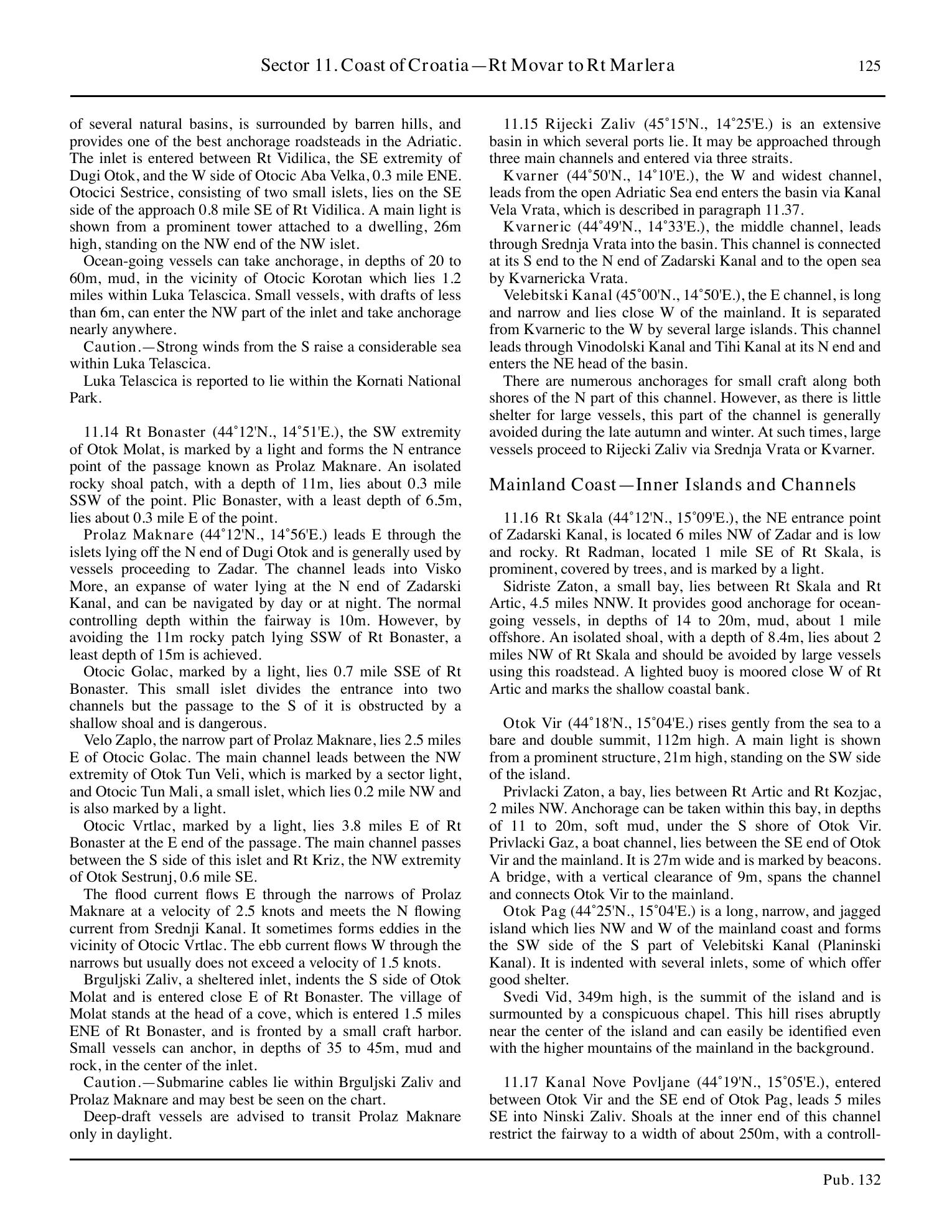 Sailing Directions (Enroute) Eastern Mediterranean — страница 135