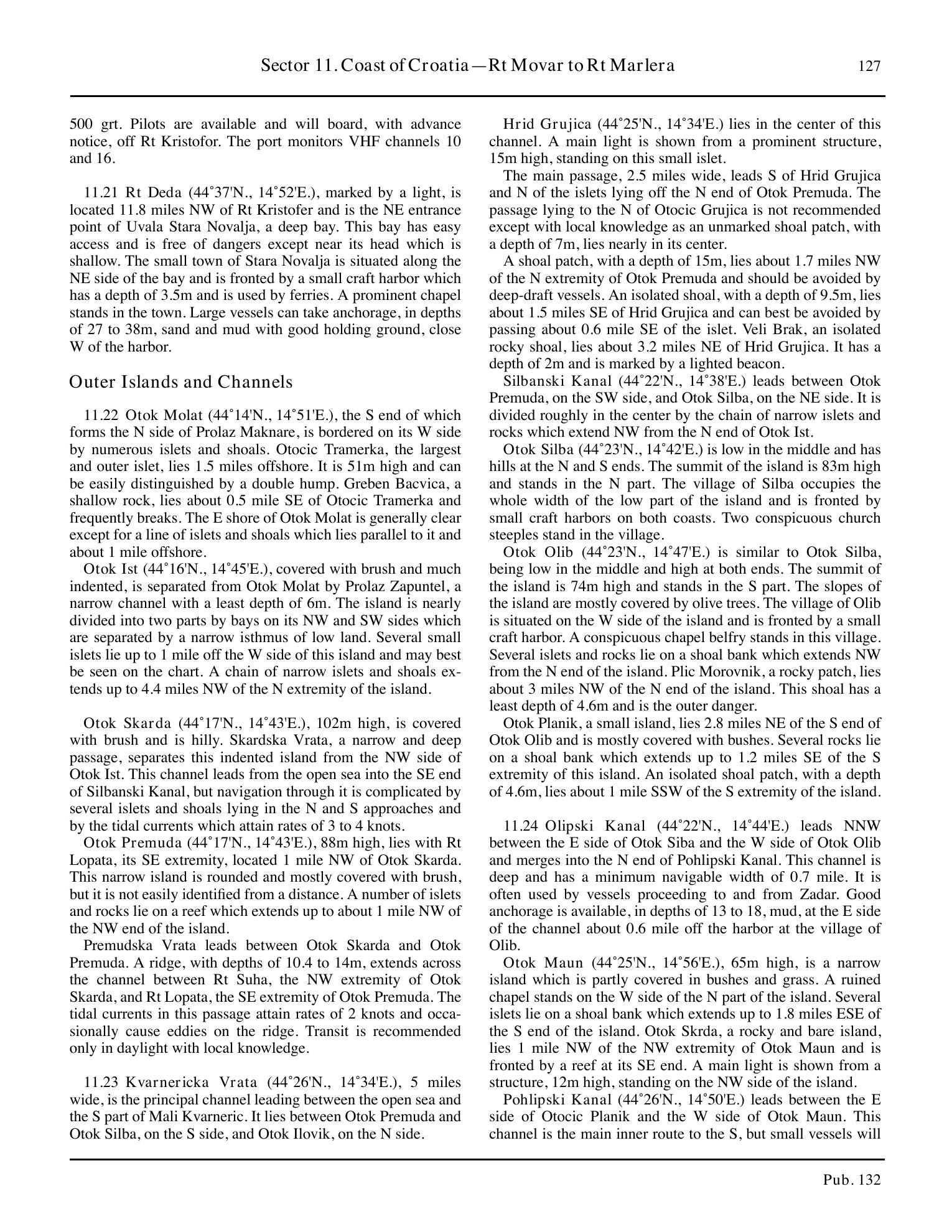 Sailing Directions (Enroute) Eastern Mediterranean — страница 137