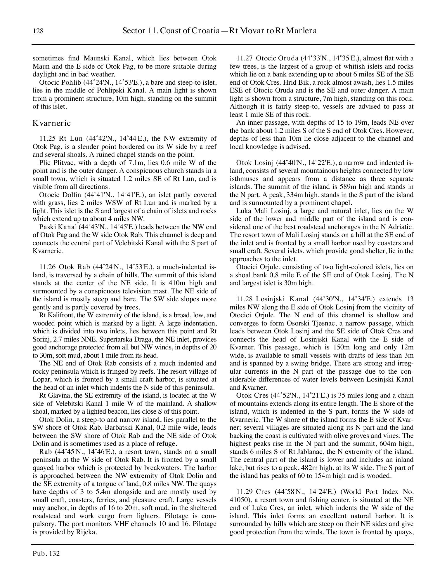 Sailing Directions (Enroute) Eastern Mediterranean — страница 138