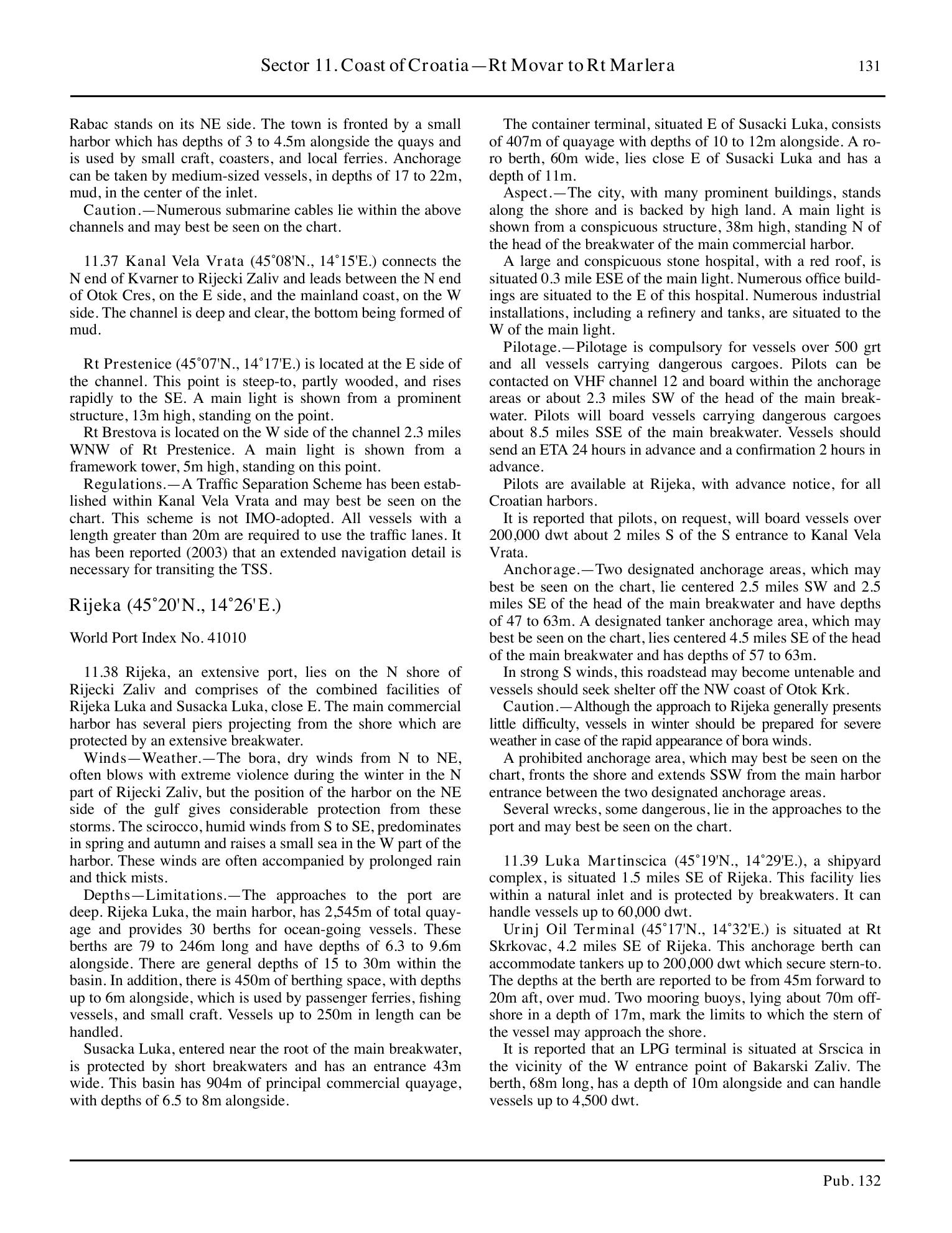 Sailing Directions (Enroute) Eastern Mediterranean — страница 141