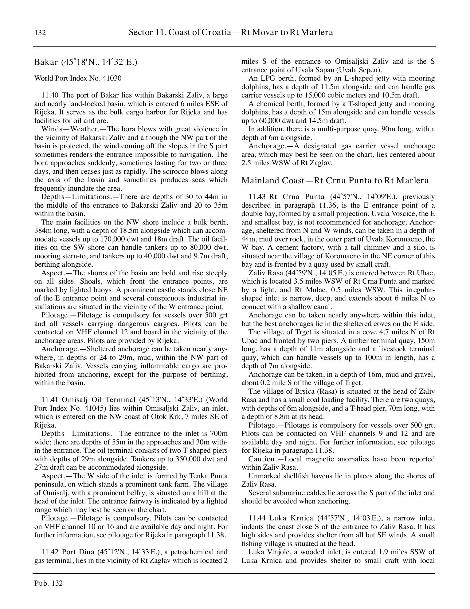 Sailing Directions (Enroute) Eastern Mediterranean — страница 142