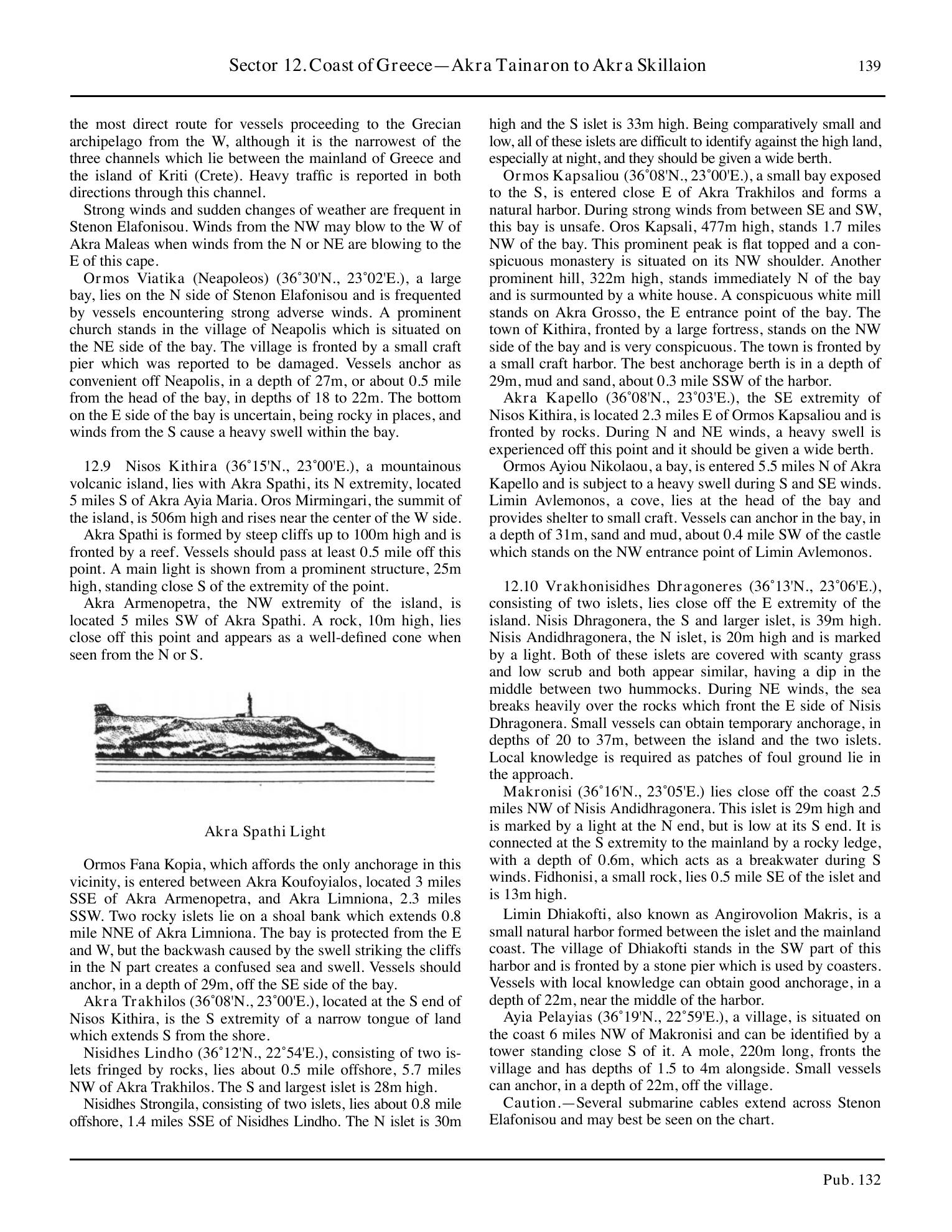 Sailing Directions (Enroute) Eastern Mediterranean — страница 149