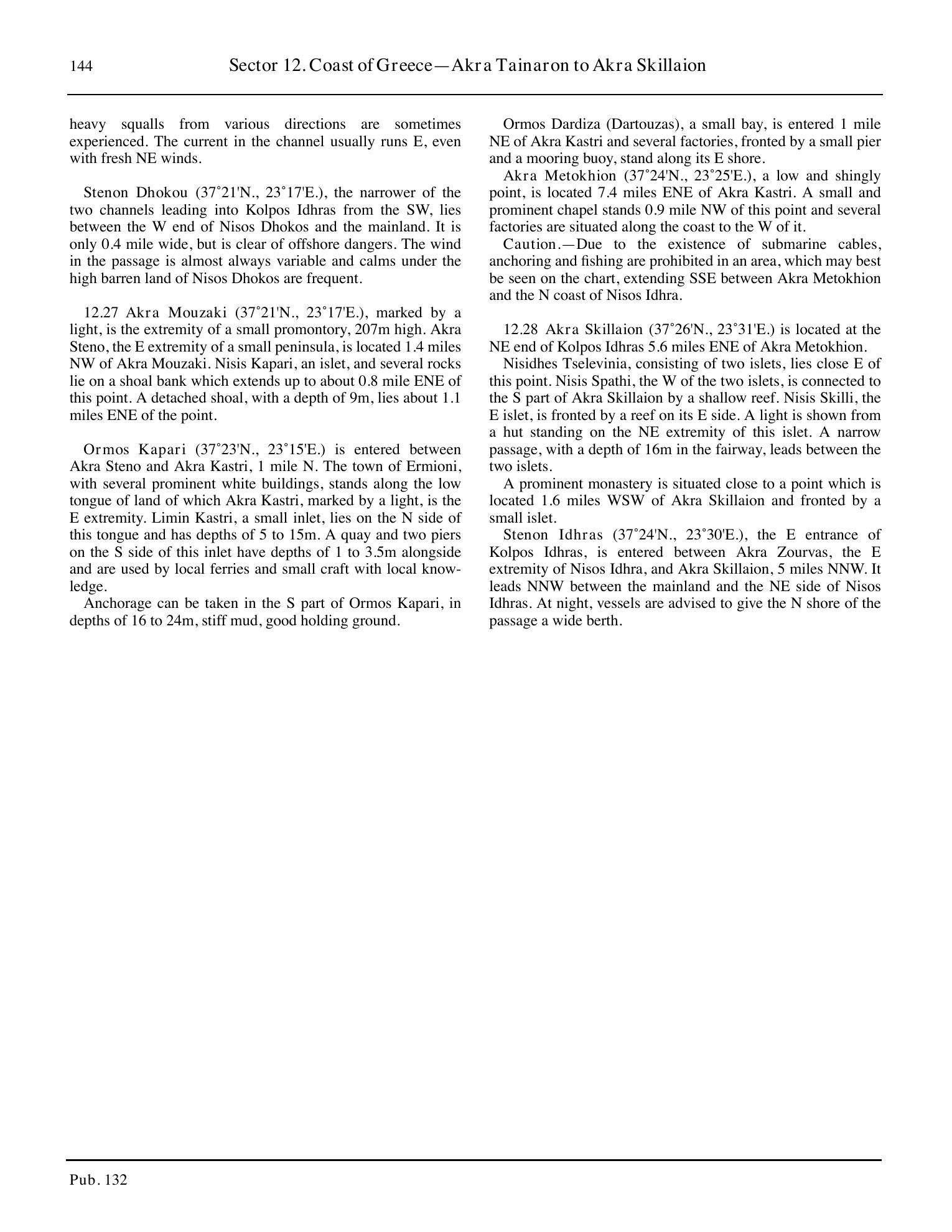 Sailing Directions (Enroute) Eastern Mediterranean — страница 154