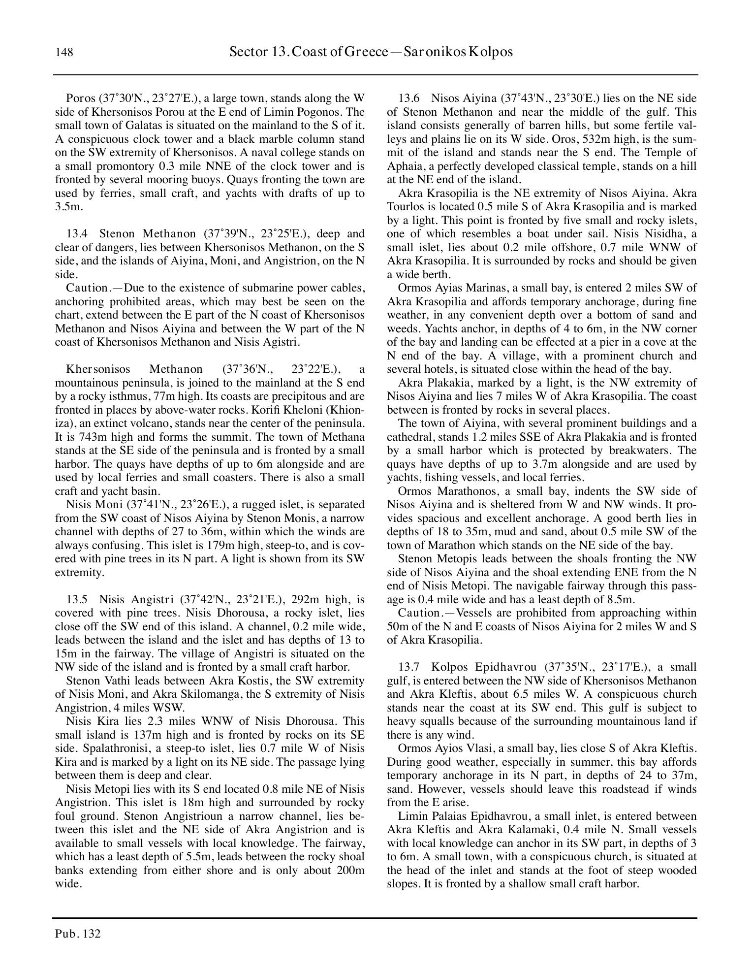 Sailing Directions (Enroute) Eastern Mediterranean — страница 158