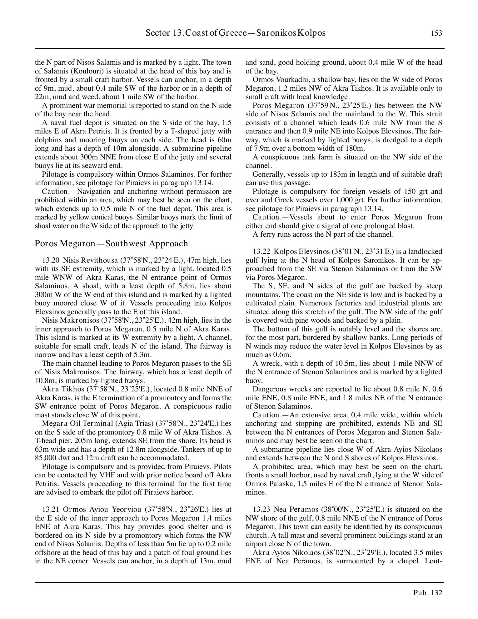 Sailing Directions (Enroute) Eastern Mediterranean — страница 163