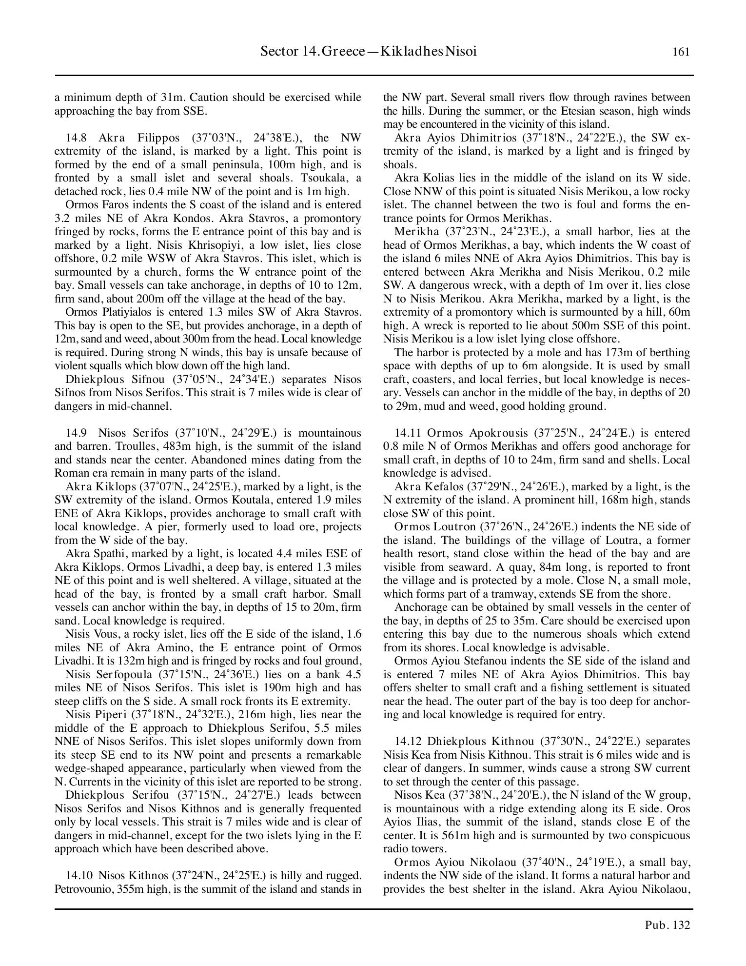 Sailing Directions (Enroute) Eastern Mediterranean — страница 171