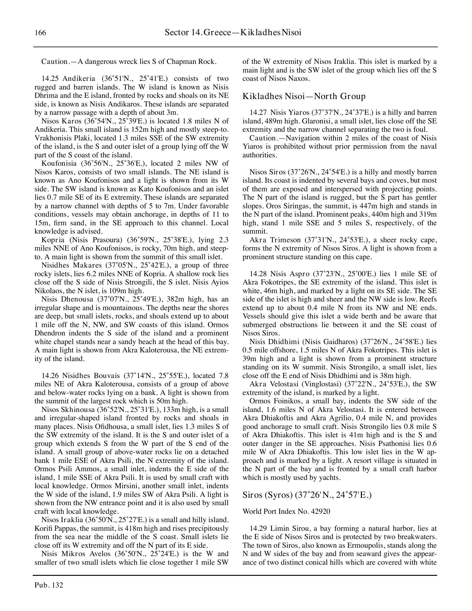 Sailing Directions (Enroute) Eastern Mediterranean — страница 176