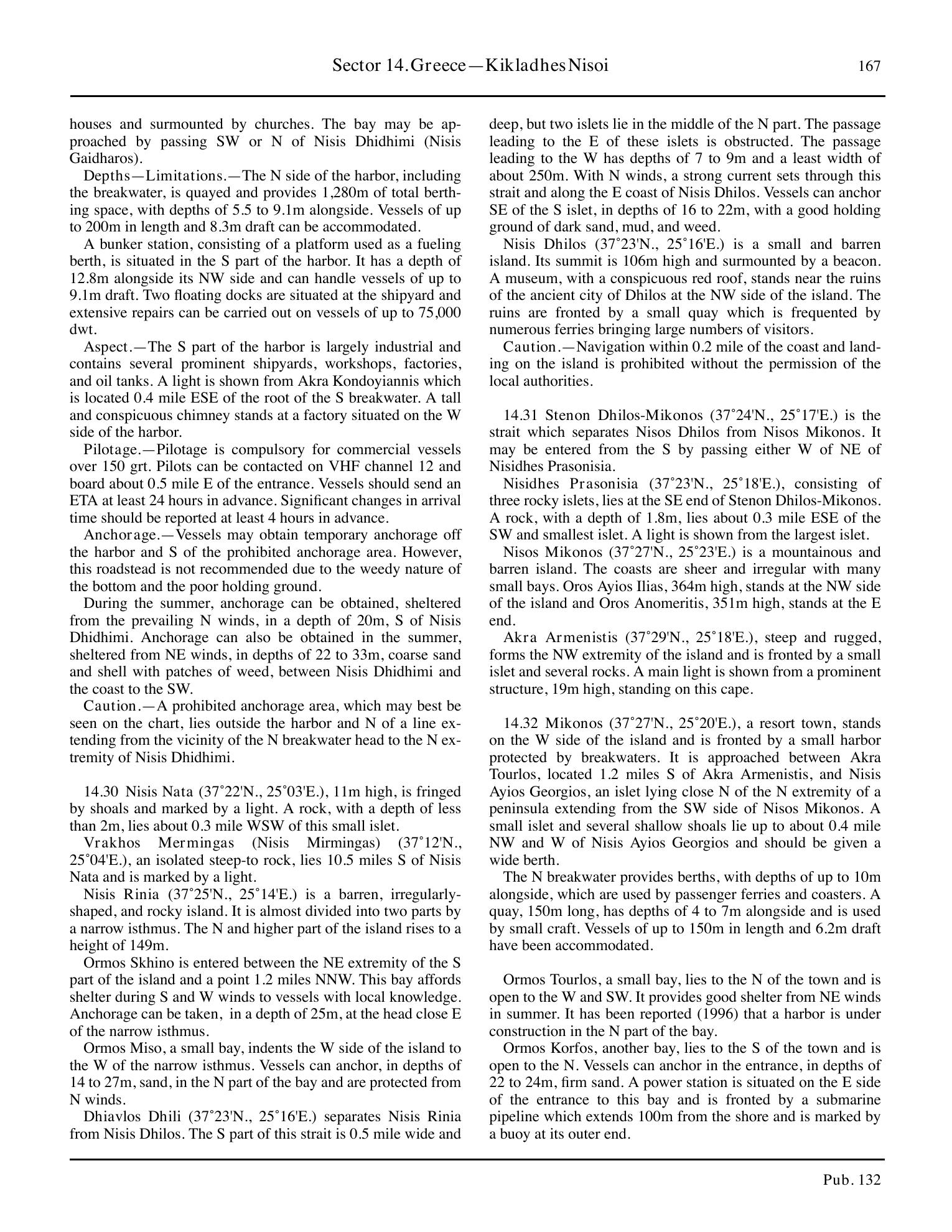 Sailing Directions (Enroute) Eastern Mediterranean — страница 177