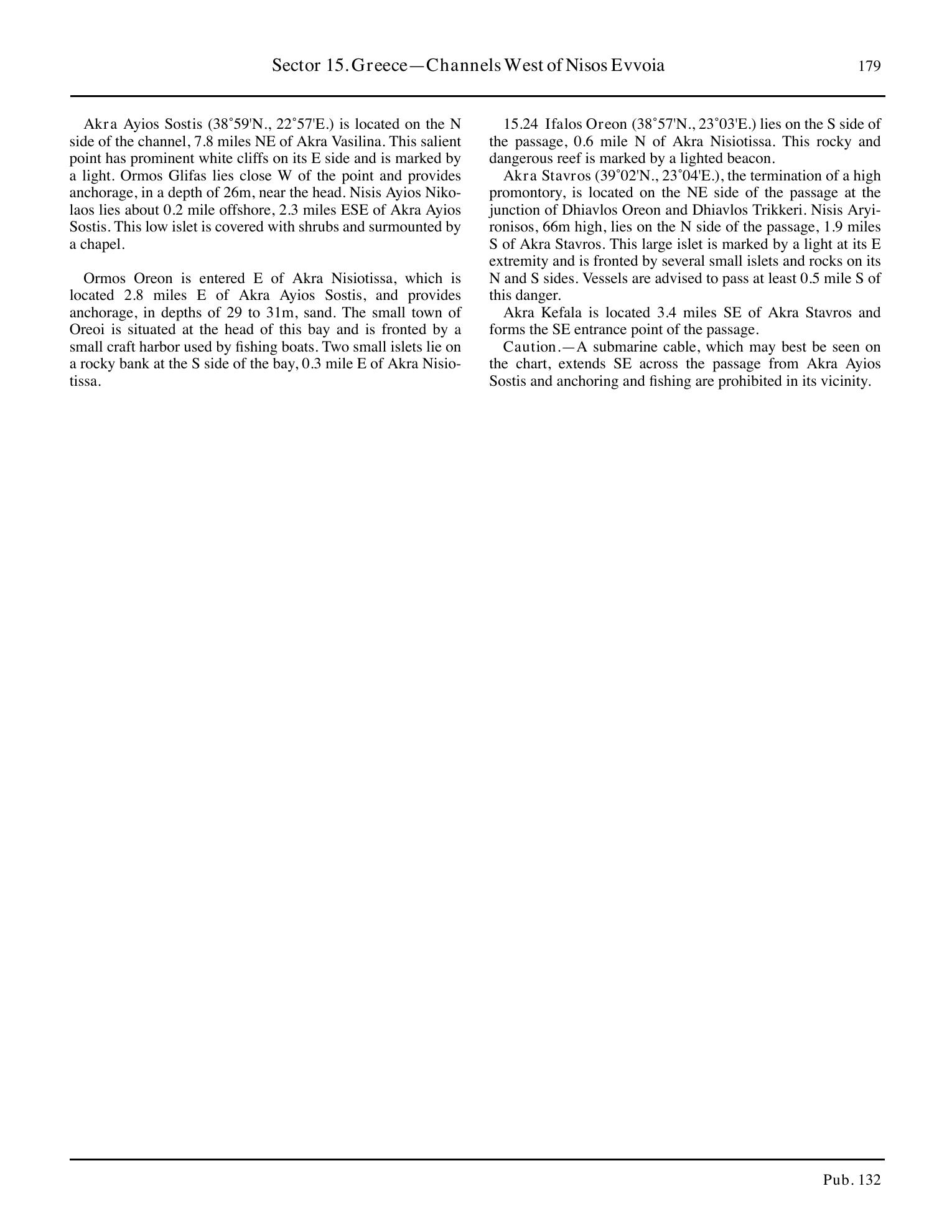 Sailing Directions (Enroute) Eastern Mediterranean — страница 189