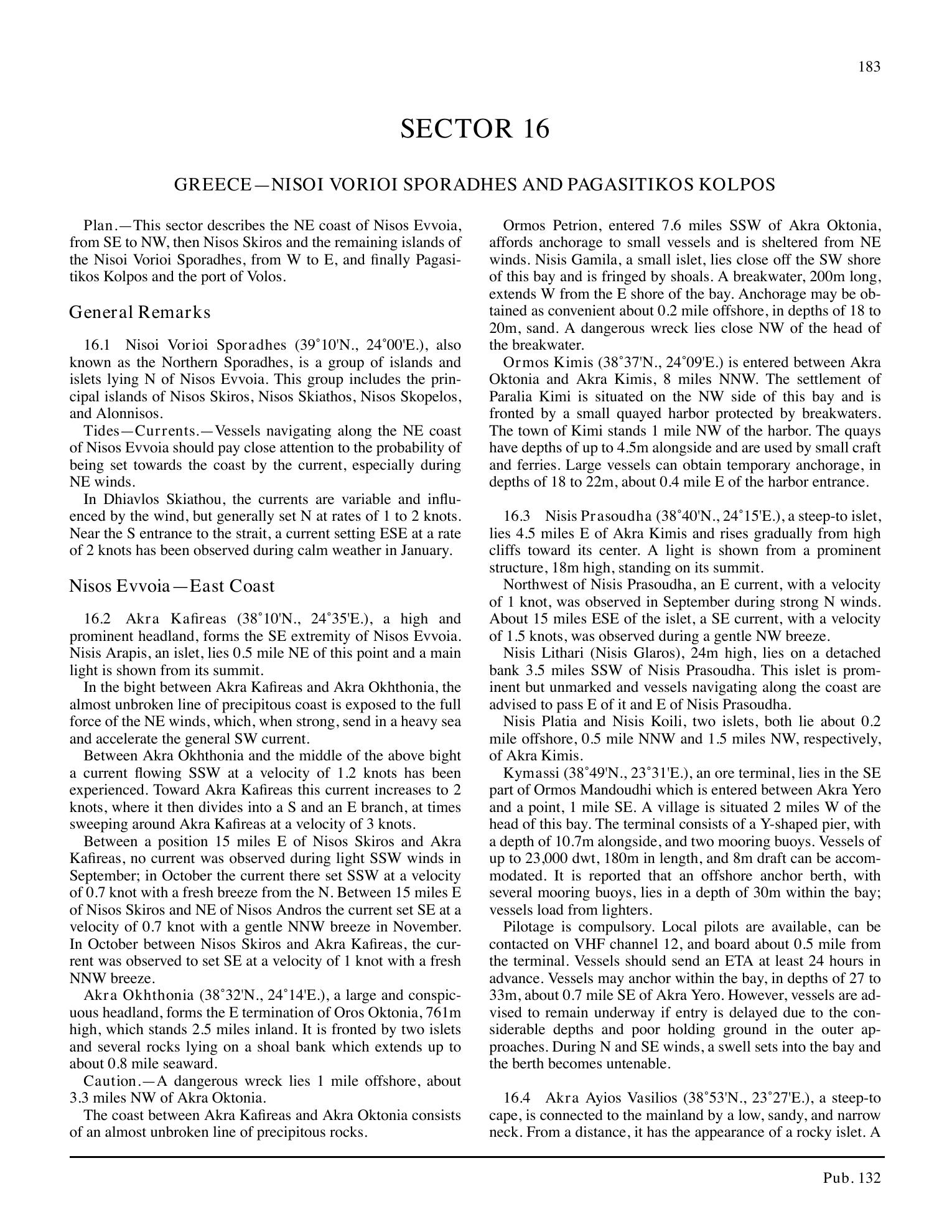 Sailing Directions (Enroute) Eastern Mediterranean — страница 193