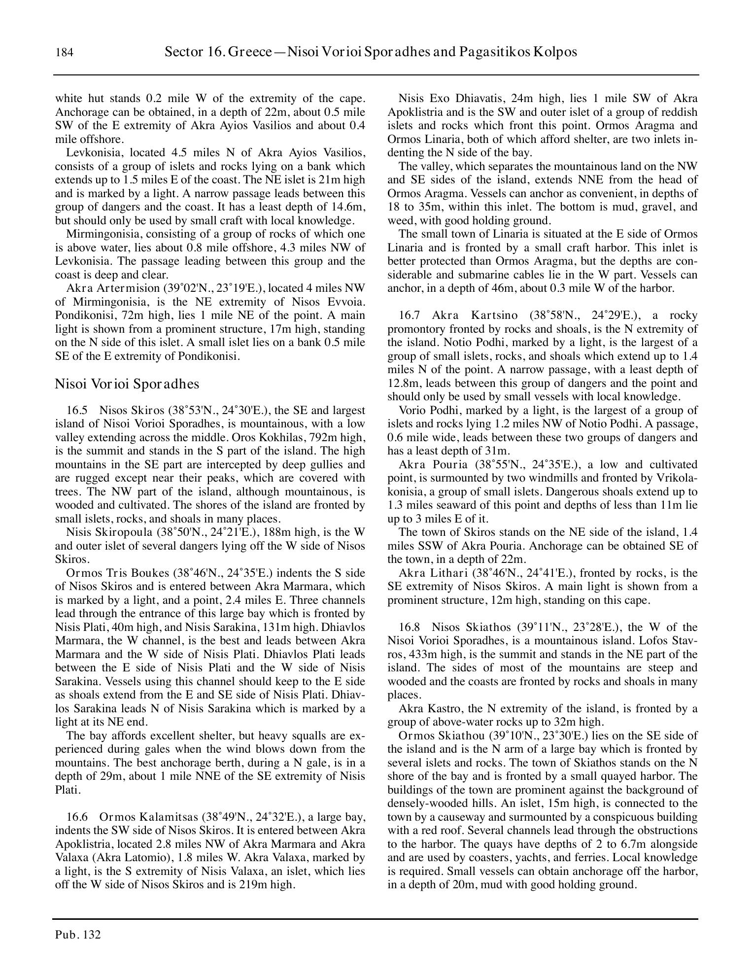 Sailing Directions (Enroute) Eastern Mediterranean — страница 194