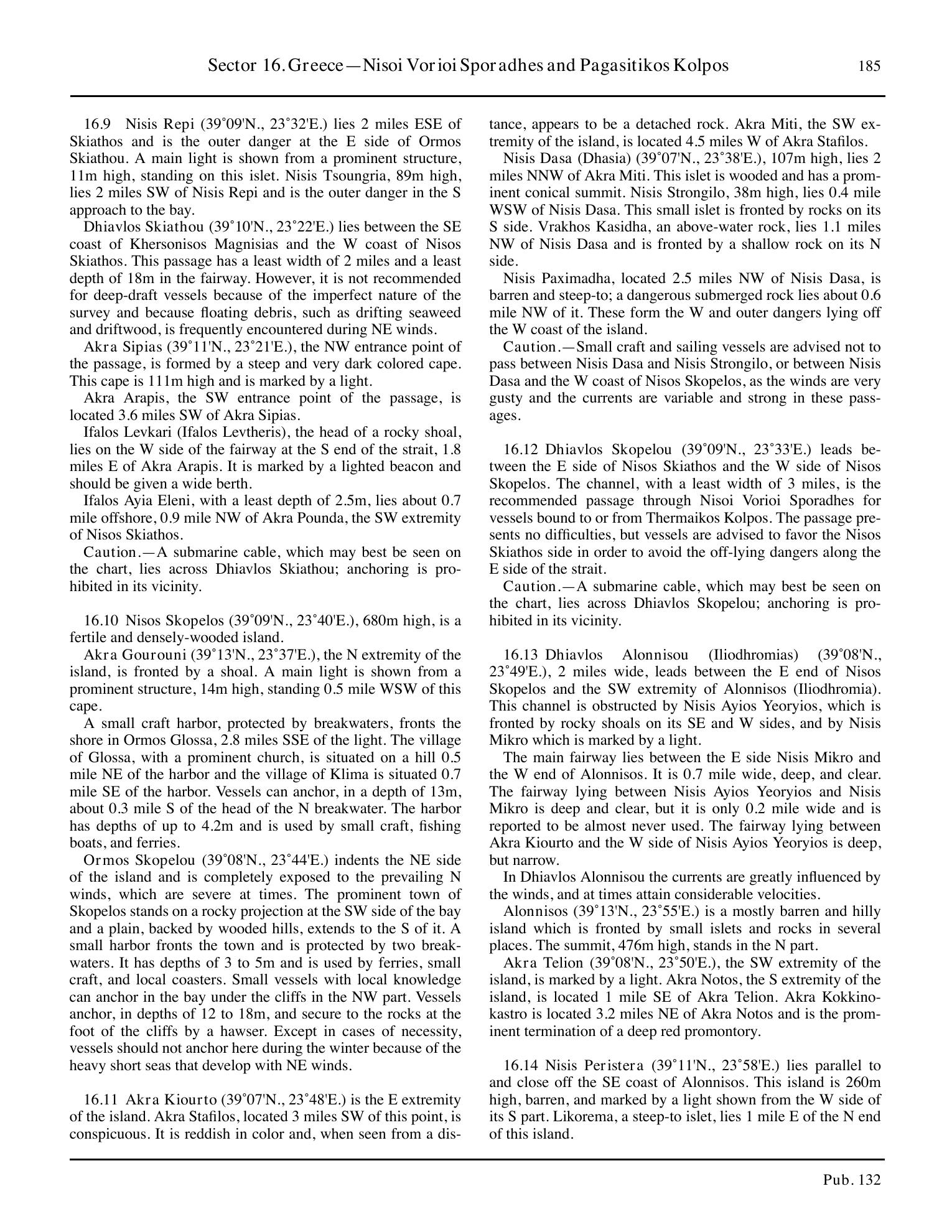 Sailing Directions (Enroute) Eastern Mediterranean — страница 195