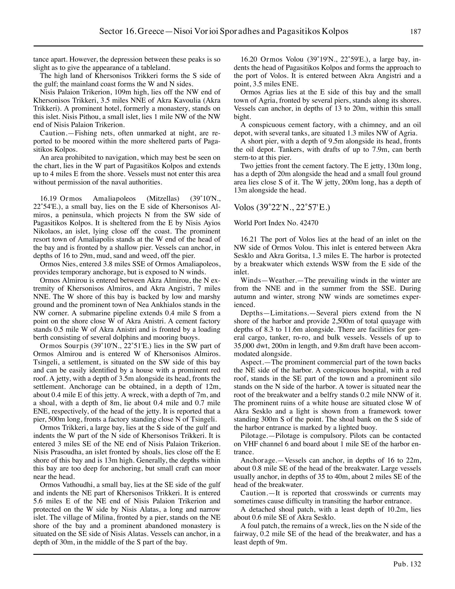 Sailing Directions (Enroute) Eastern Mediterranean — страница 197