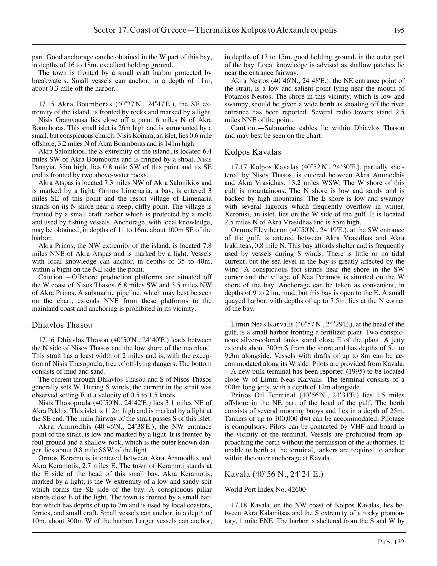 Sailing Directions (Enroute) Eastern Mediterranean — страница 205