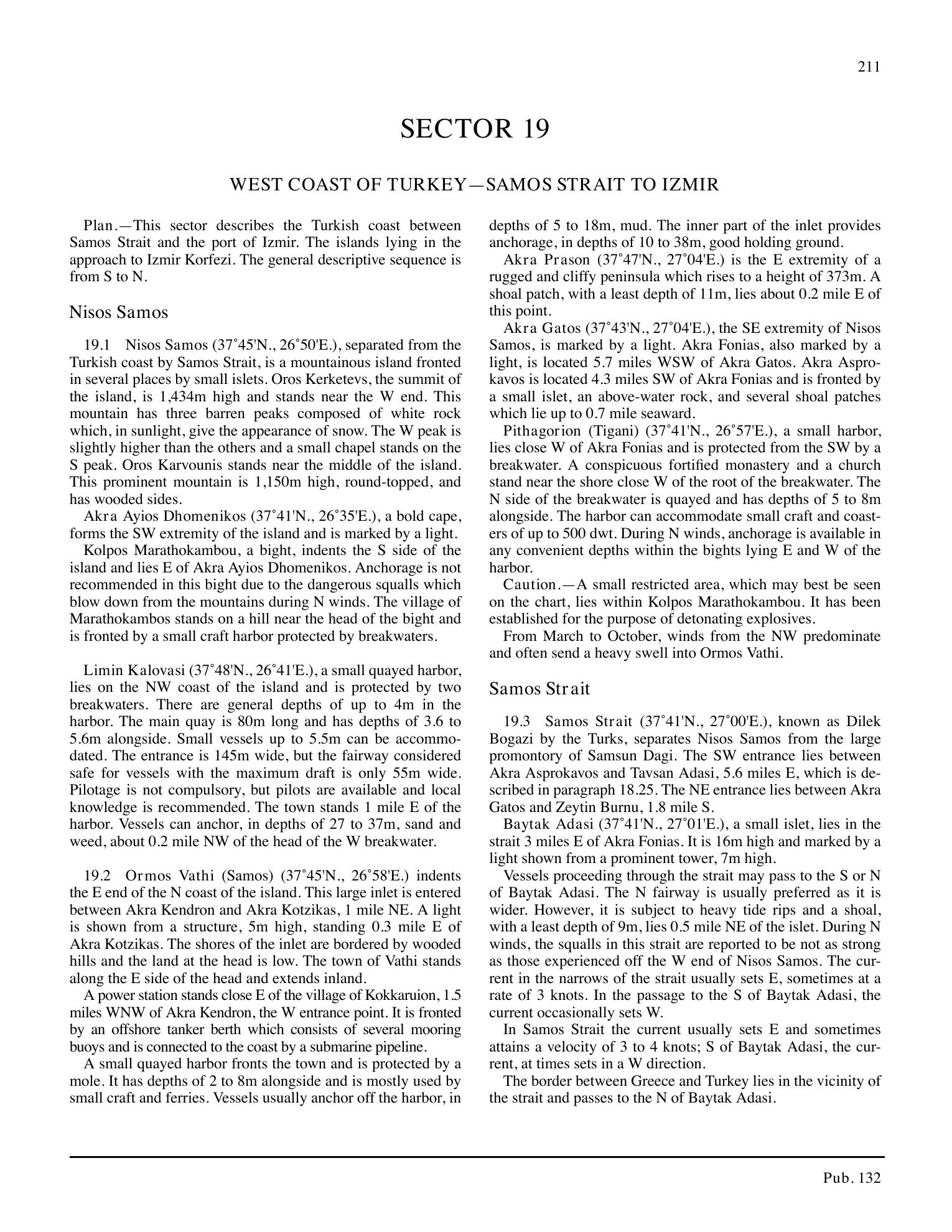 Sailing Directions (Enroute) Eastern Mediterranean — страница 221