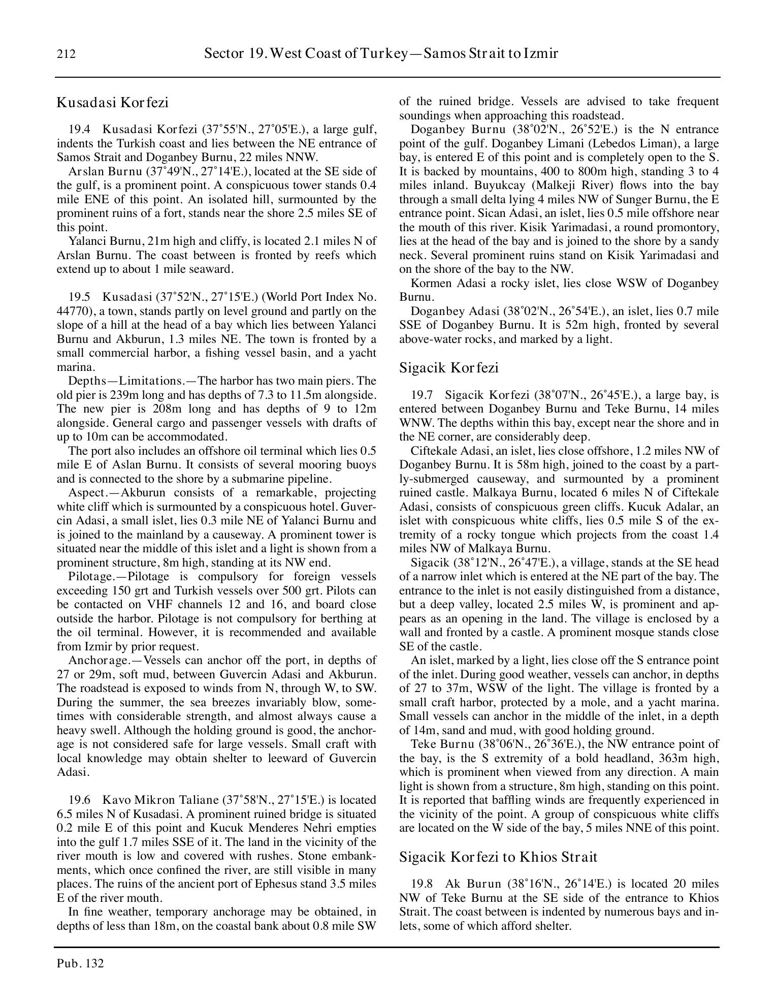 Sailing Directions (Enroute) Eastern Mediterranean — страница 222