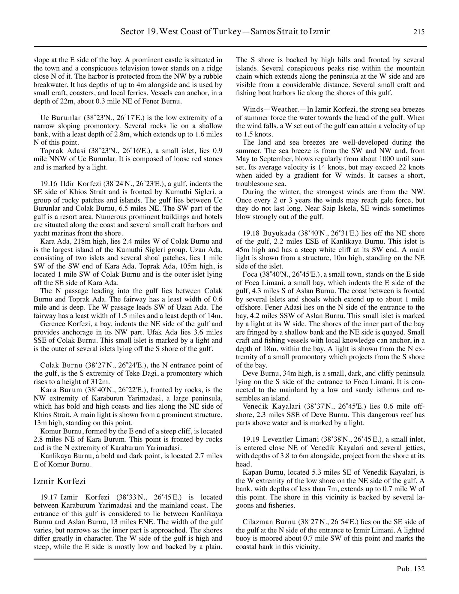 Sailing Directions (Enroute) Eastern Mediterranean — страница 225