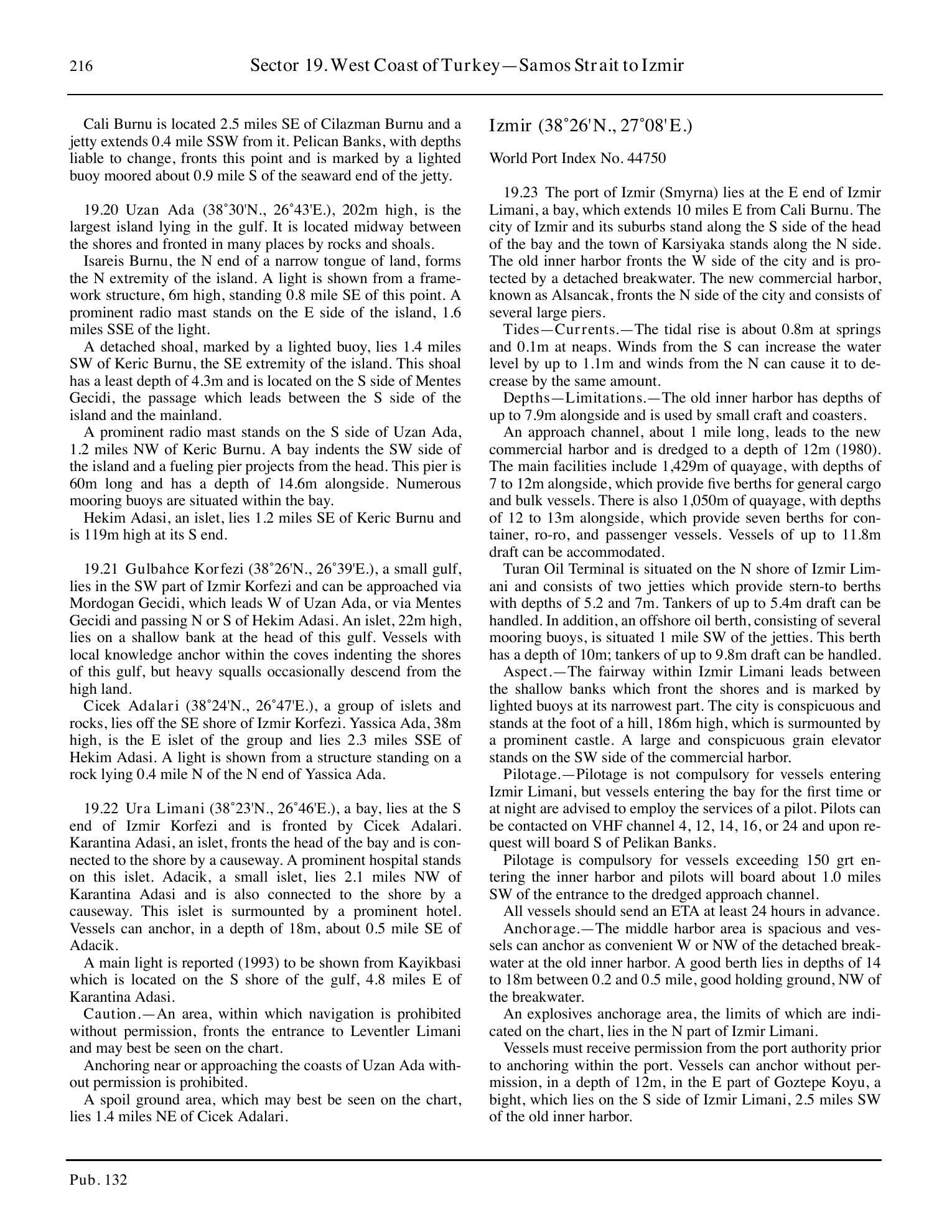 Sailing Directions (Enroute) Eastern Mediterranean — страница 226