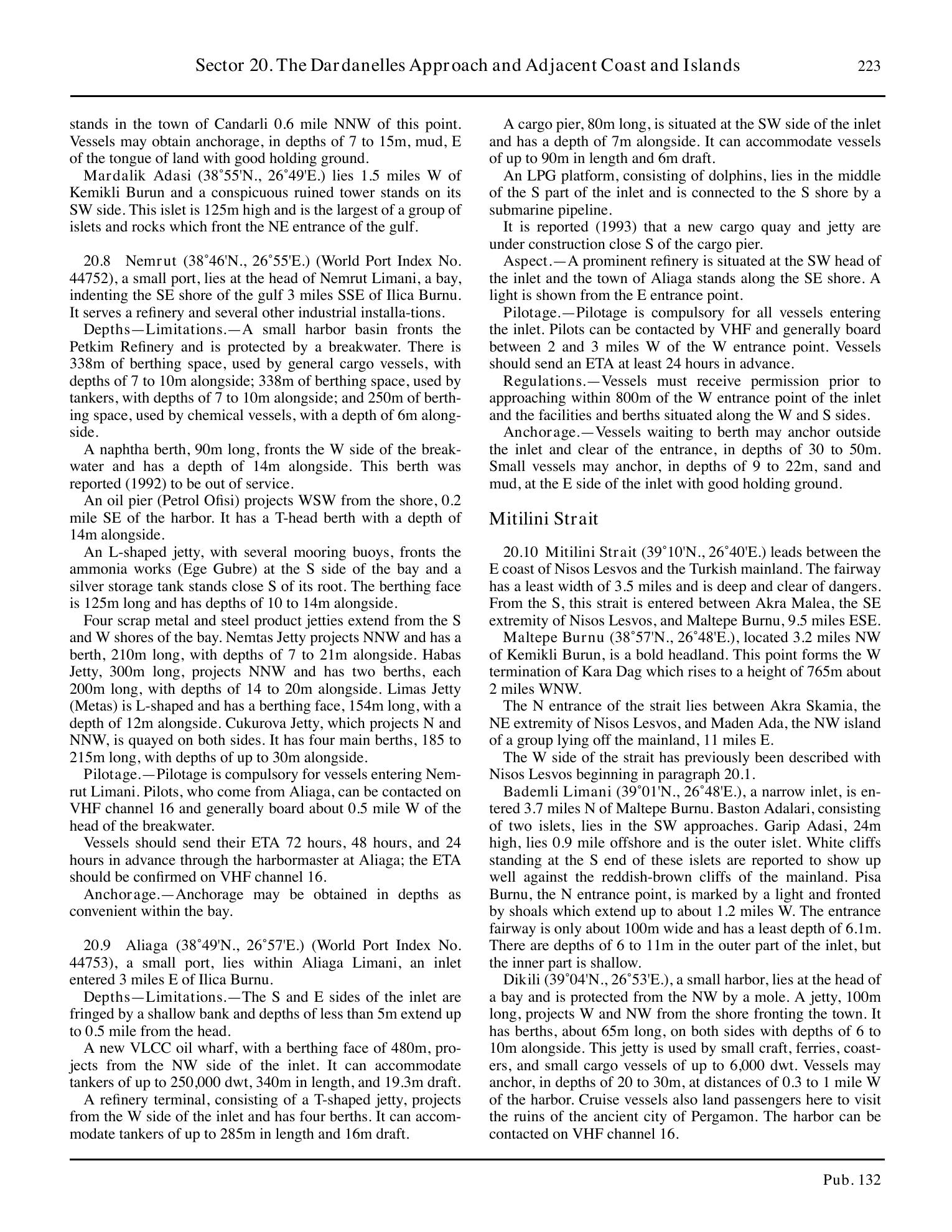 Sailing Directions (Enroute) Eastern Mediterranean — страница 233