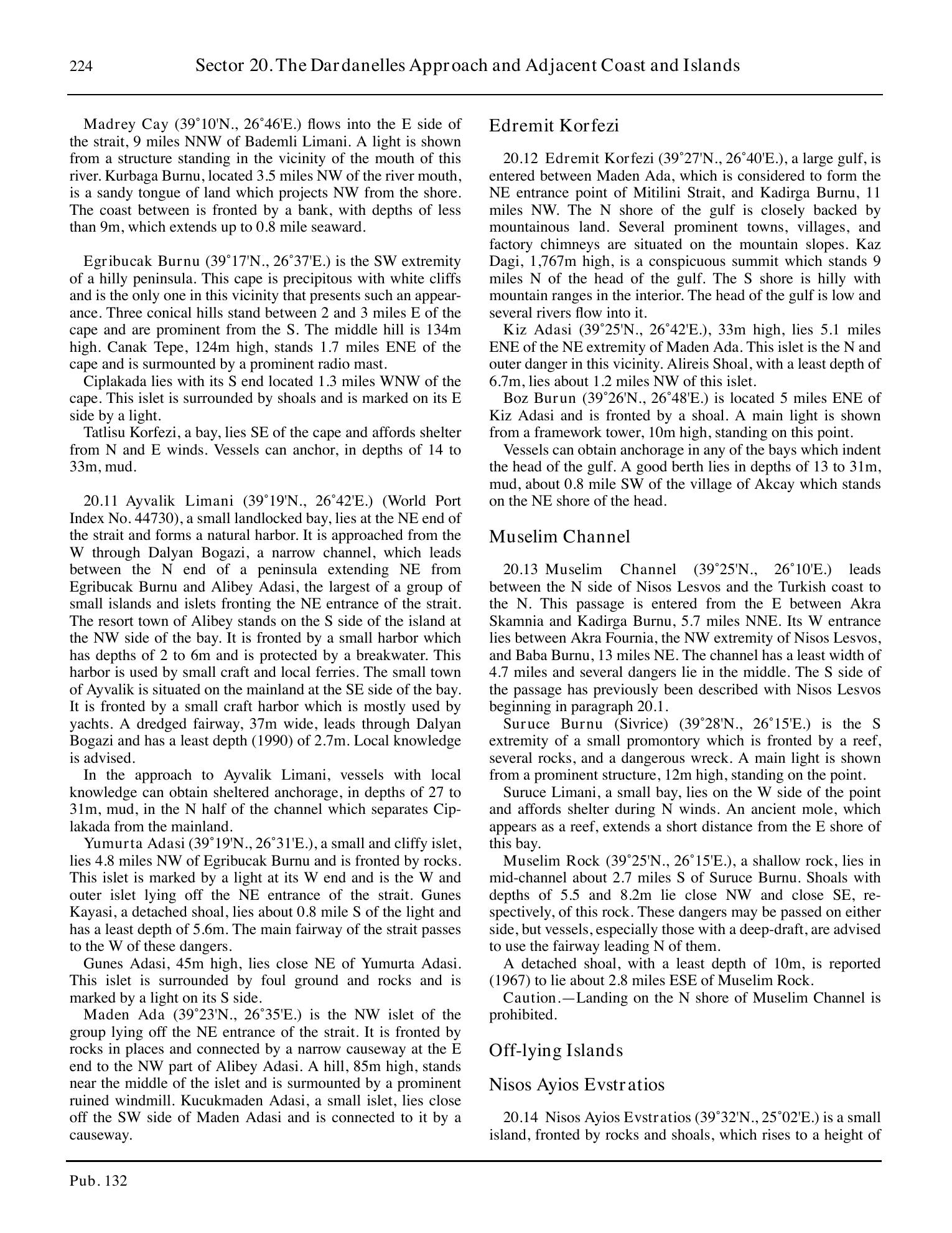 Sailing Directions (Enroute) Eastern Mediterranean — страница 234