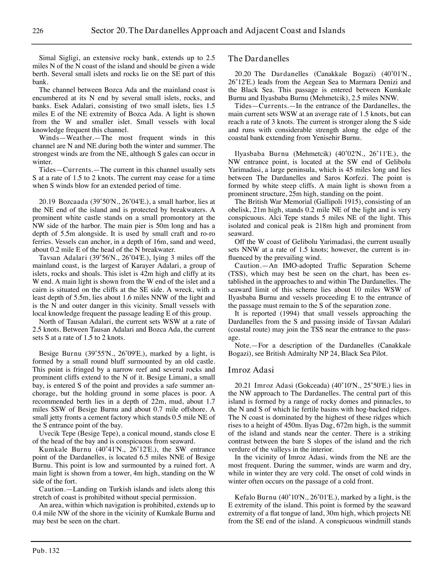 Sailing Directions (Enroute) Eastern Mediterranean — страница 236