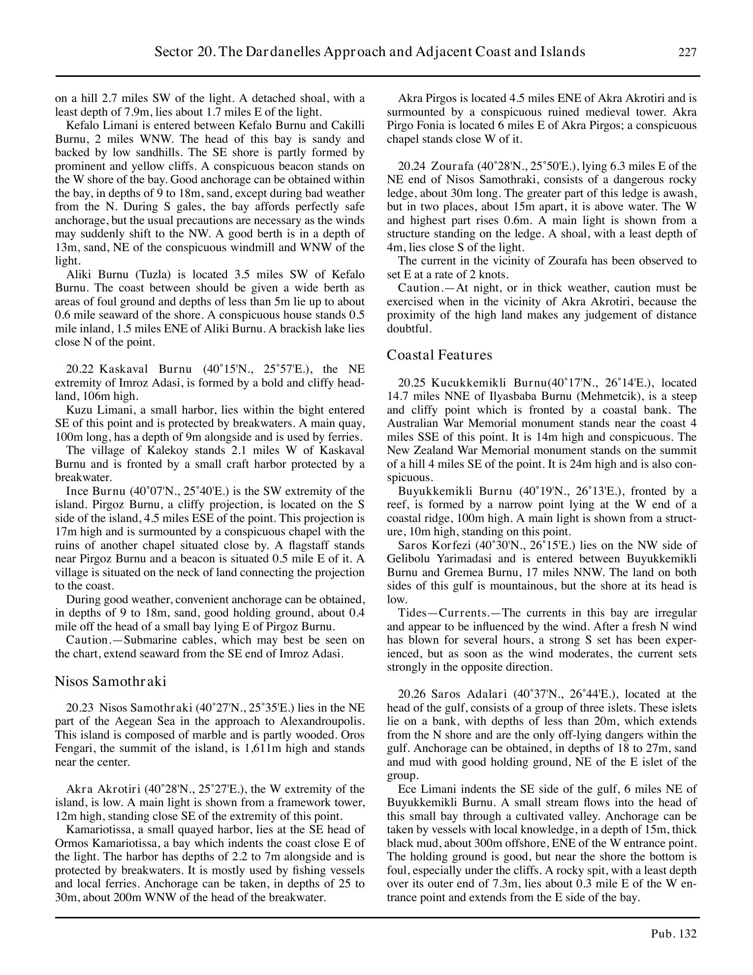 Sailing Directions (Enroute) Eastern Mediterranean — страница 237