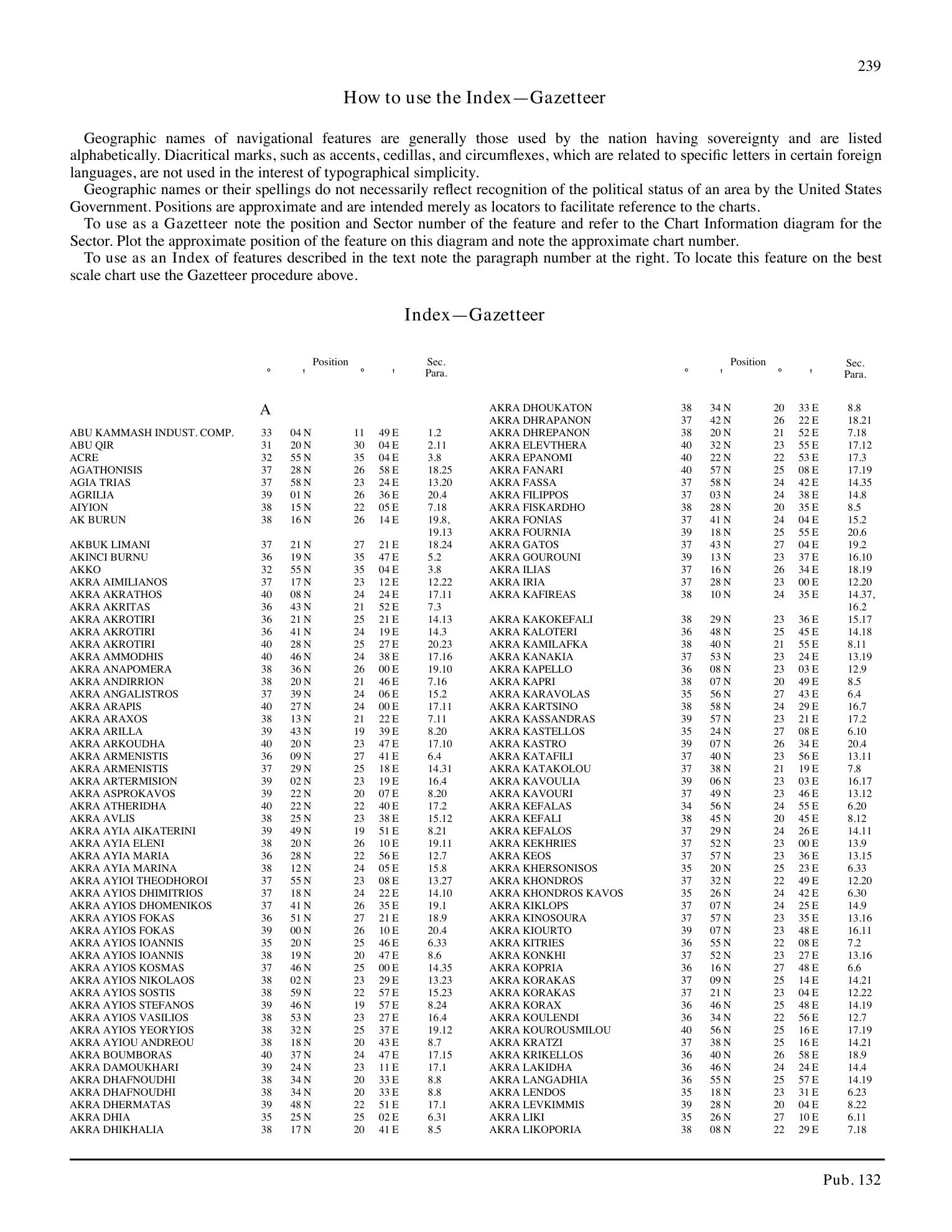 Sailing Directions (Enroute) Eastern Mediterranean — страница 249
