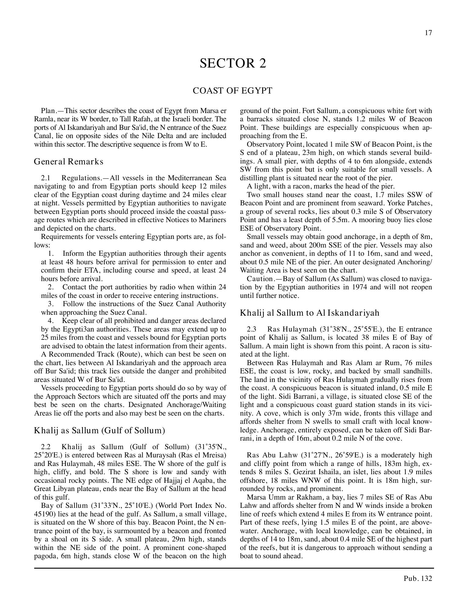 Sailing Directions (Enroute) Eastern Mediterranean — страница 27