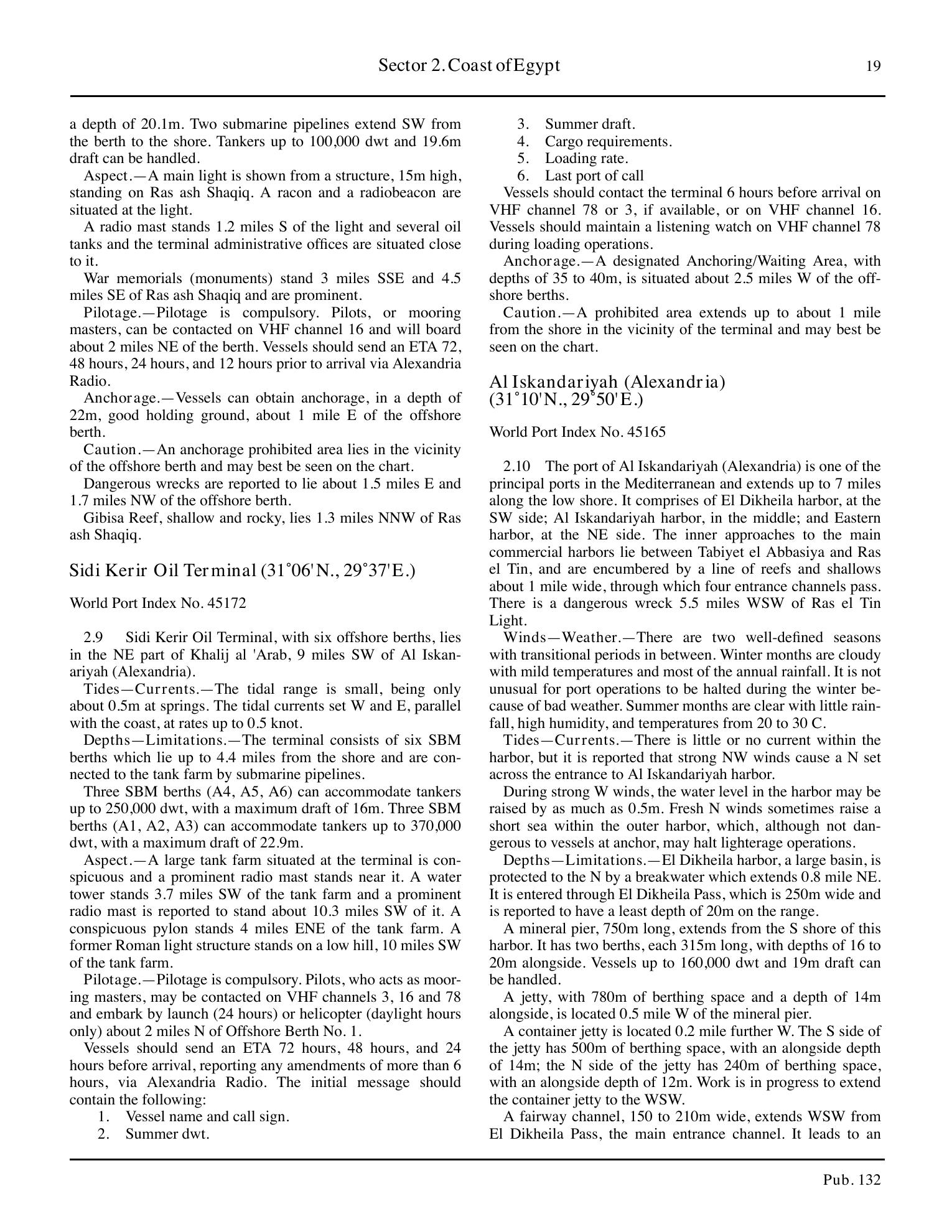 Sailing Directions (Enroute) Eastern Mediterranean — страница 29