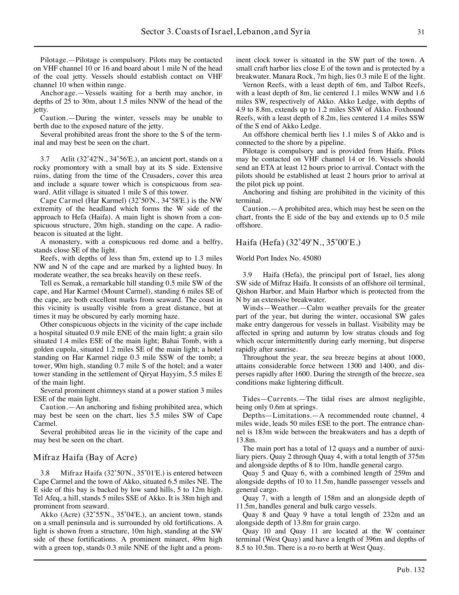 Sailing Directions (Enroute) Eastern Mediterranean — страница 41