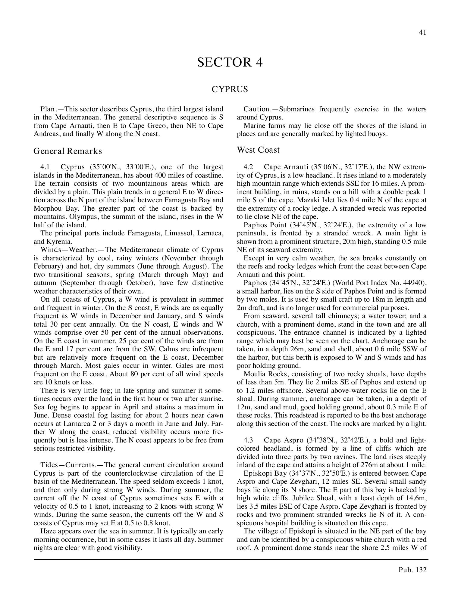 Sailing Directions (Enroute) Eastern Mediterranean — страница 51