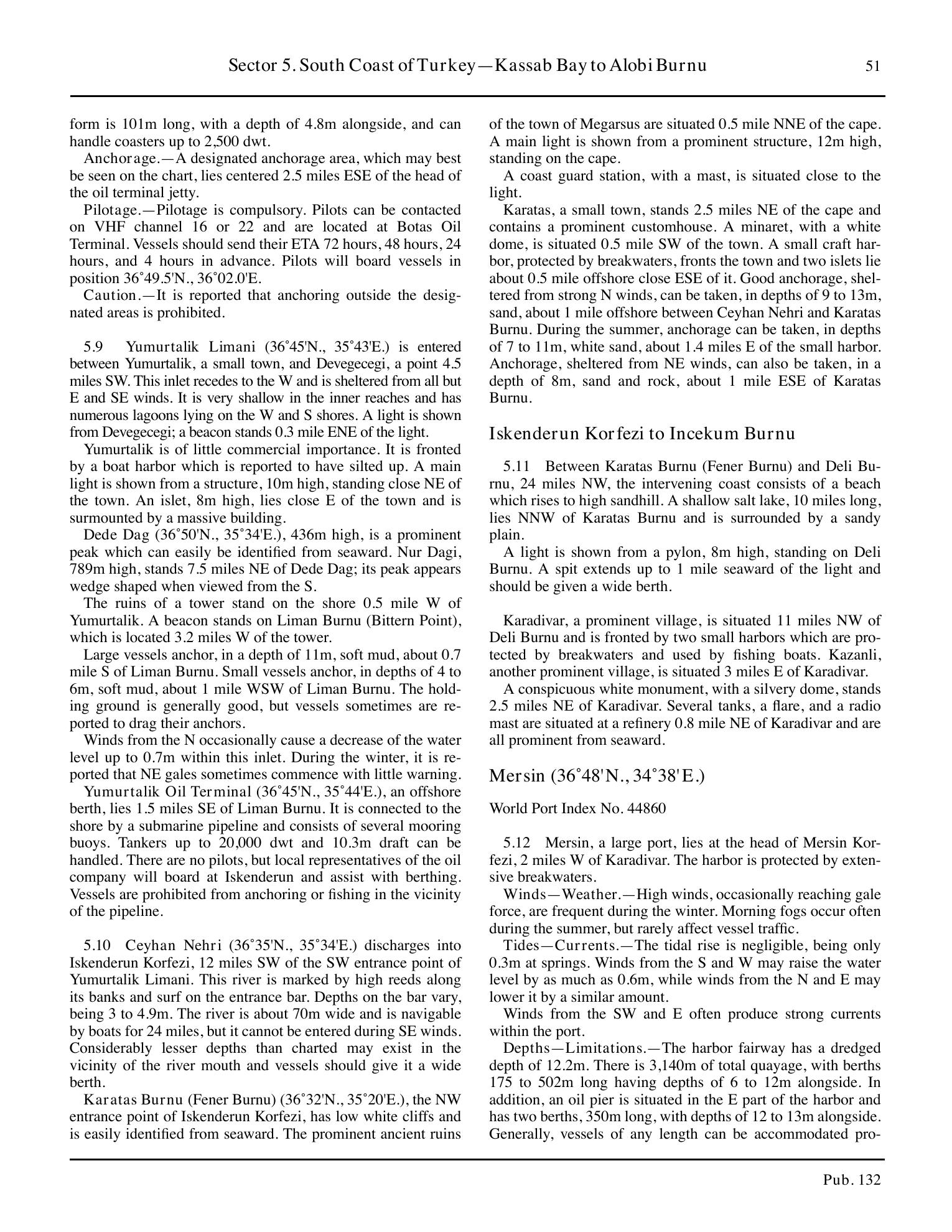 Sailing Directions (Enroute) Eastern Mediterranean — страница 61