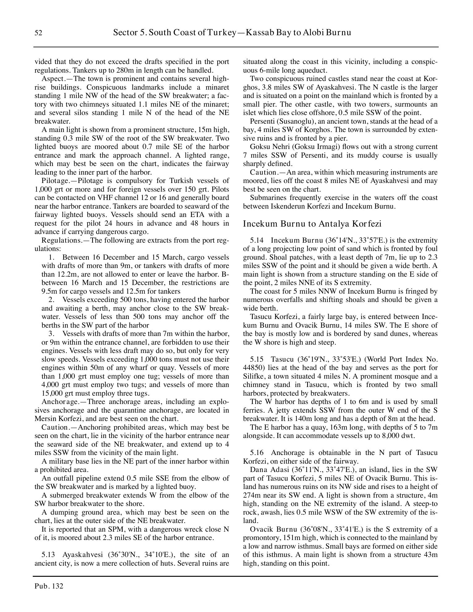 Sailing Directions (Enroute) Eastern Mediterranean — страница 62