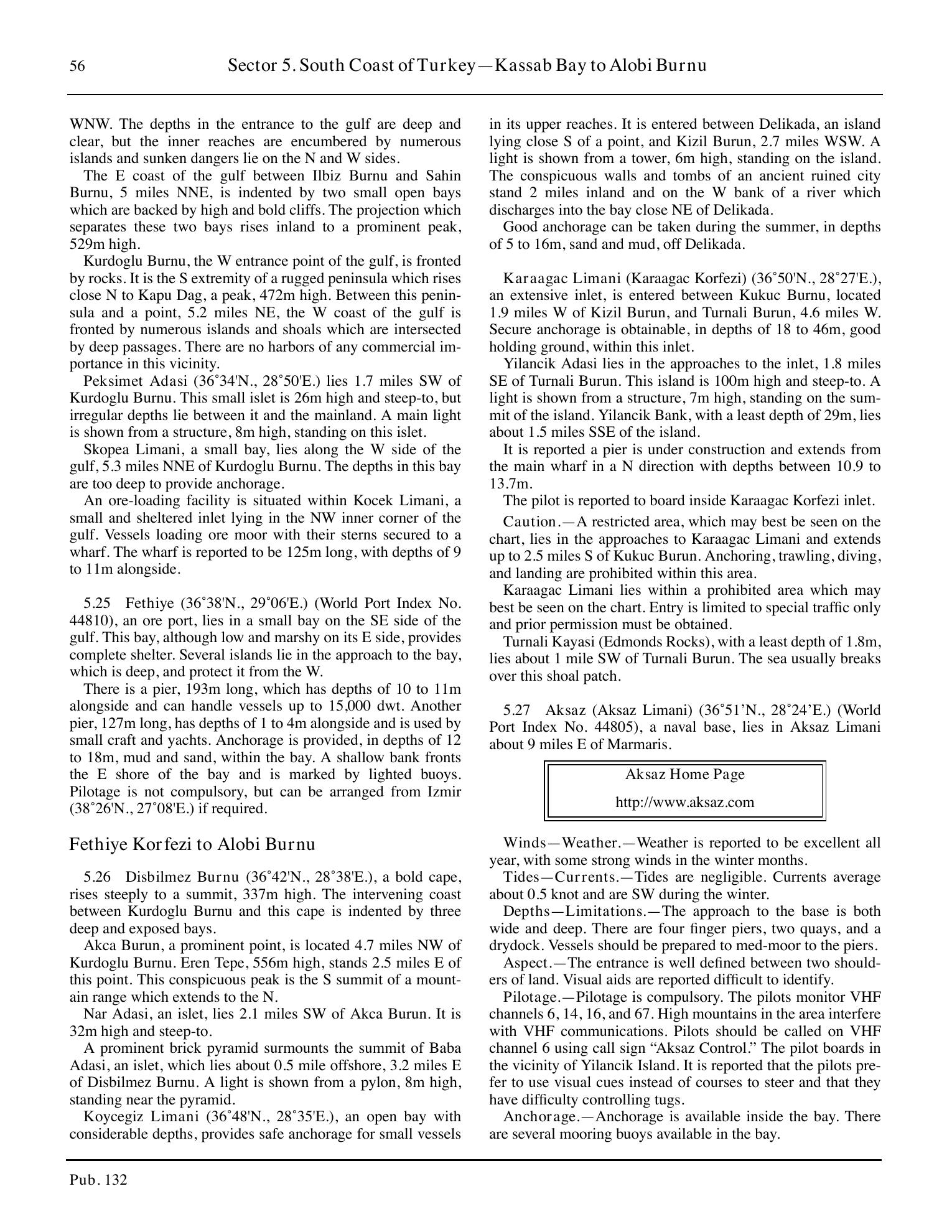 Sailing Directions (Enroute) Eastern Mediterranean — страница 66