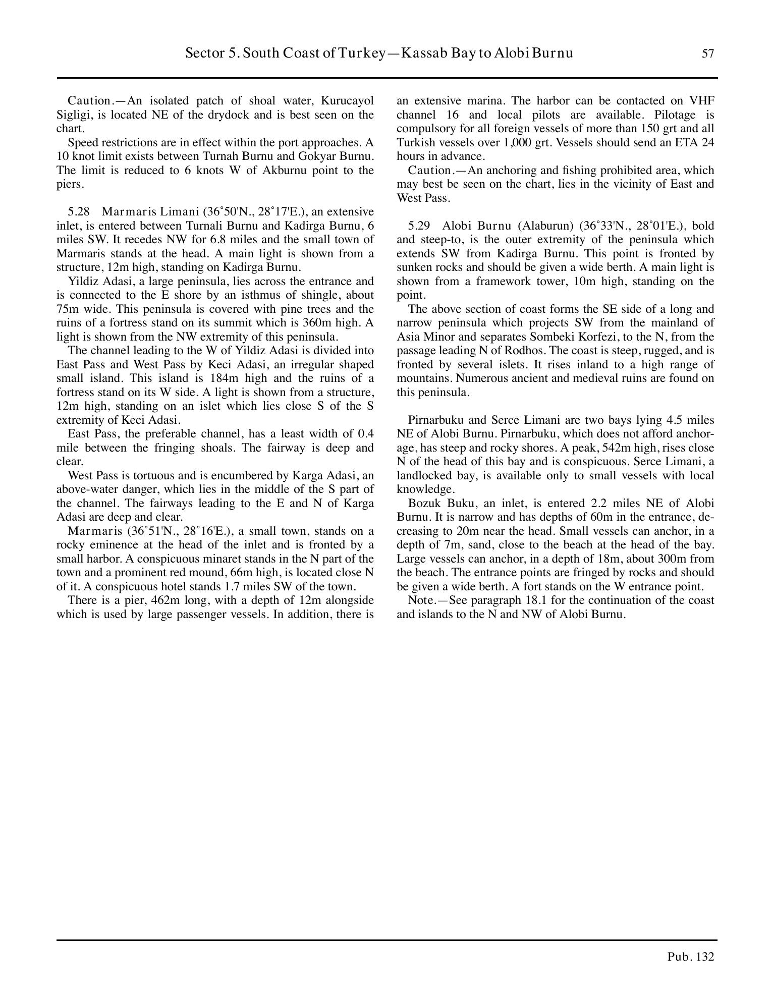 Sailing Directions (Enroute) Eastern Mediterranean — страница 67