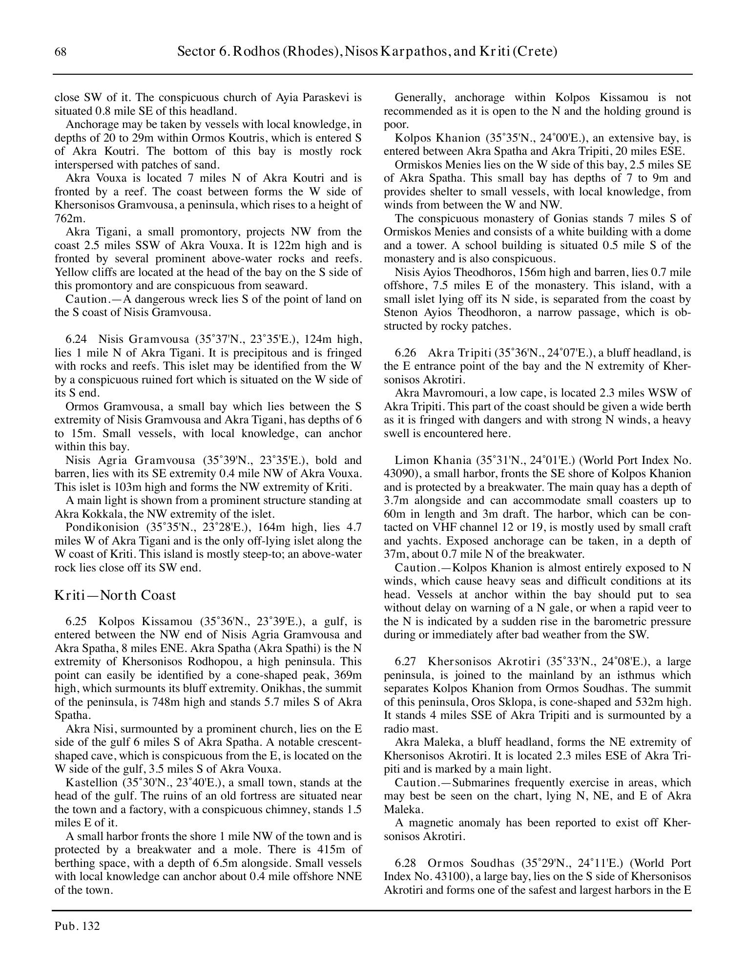 Sailing Directions (Enroute) Eastern Mediterranean — страница 78