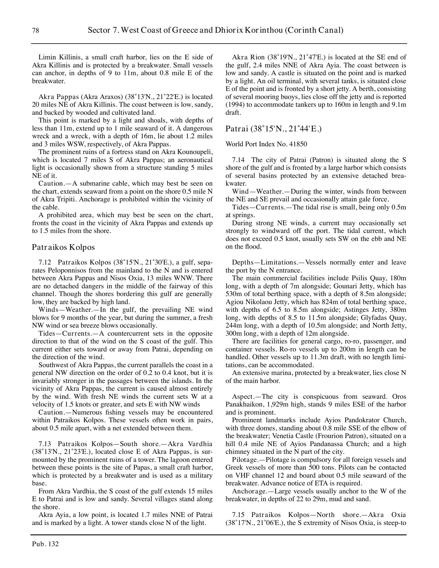 Sailing Directions (Enroute) Eastern Mediterranean — страница 88