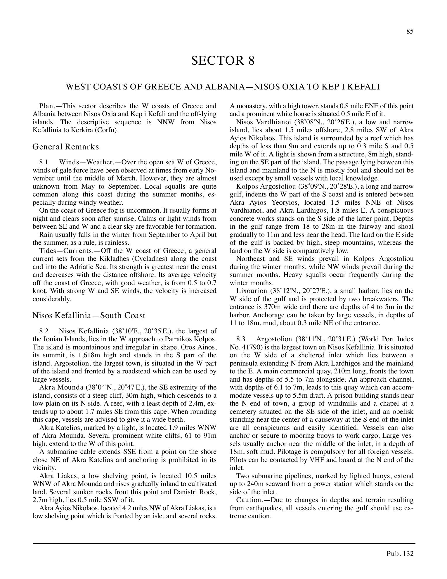 Sailing Directions (Enroute) Eastern Mediterranean — страница 95