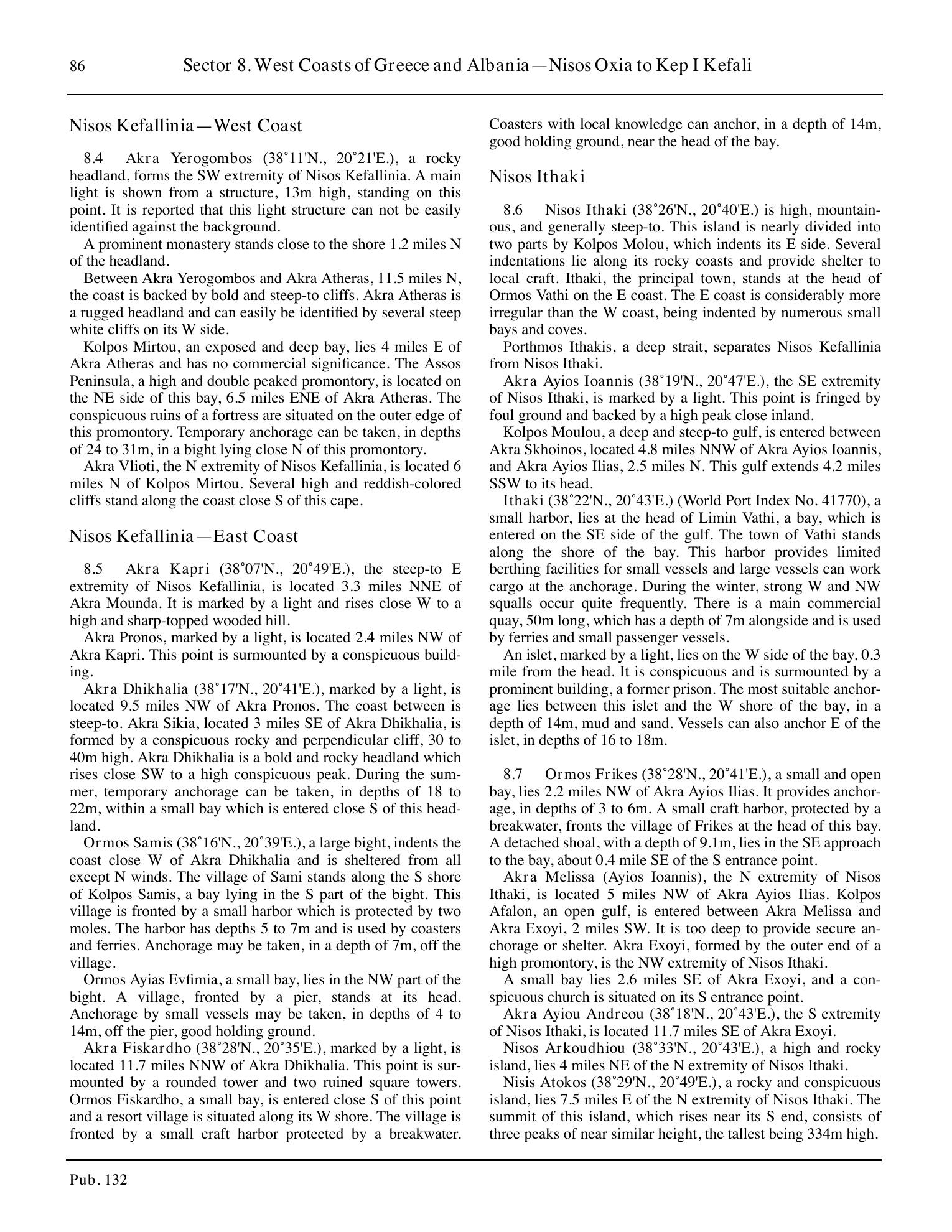 Sailing Directions (Enroute) Eastern Mediterranean — страница 96