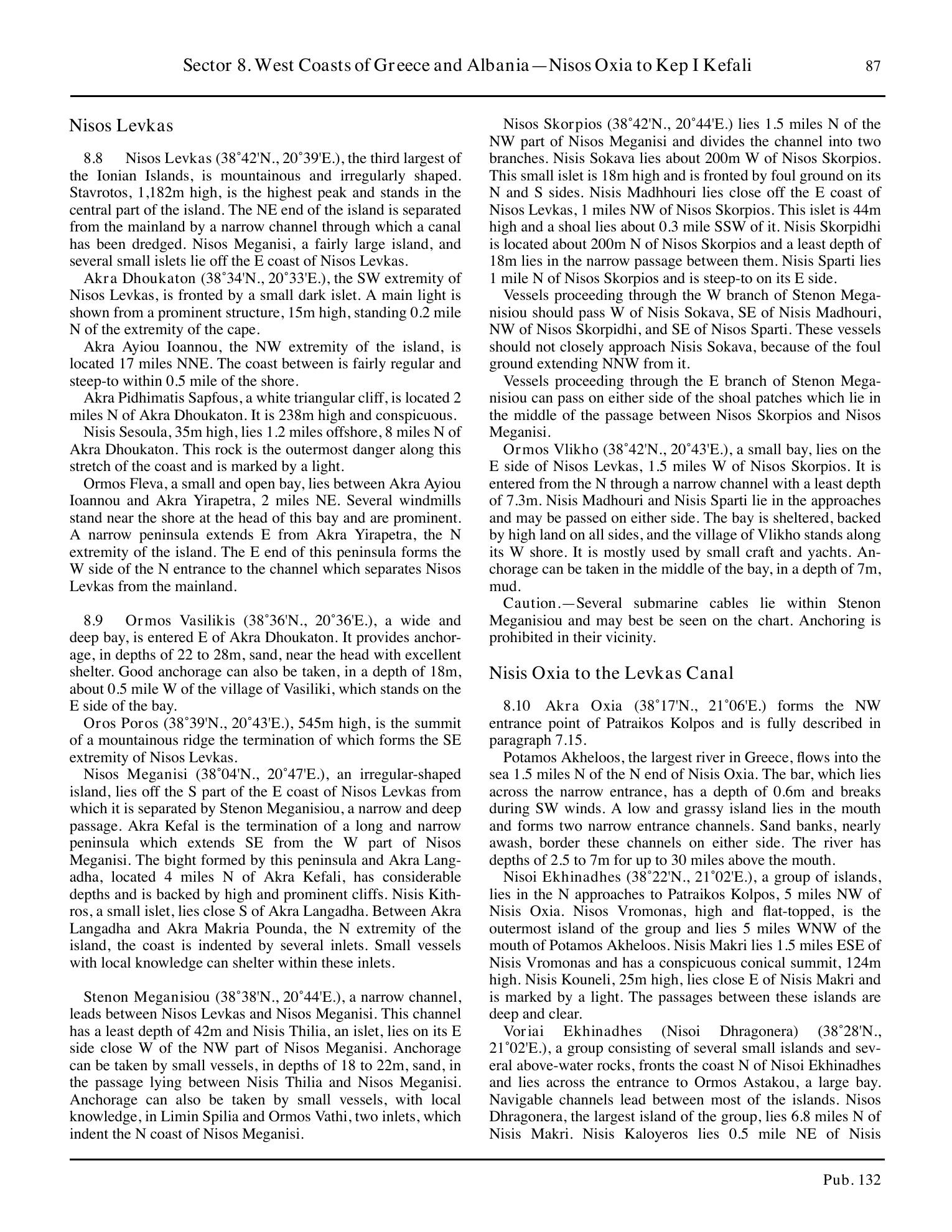 Sailing Directions (Enroute) Eastern Mediterranean — страница 97