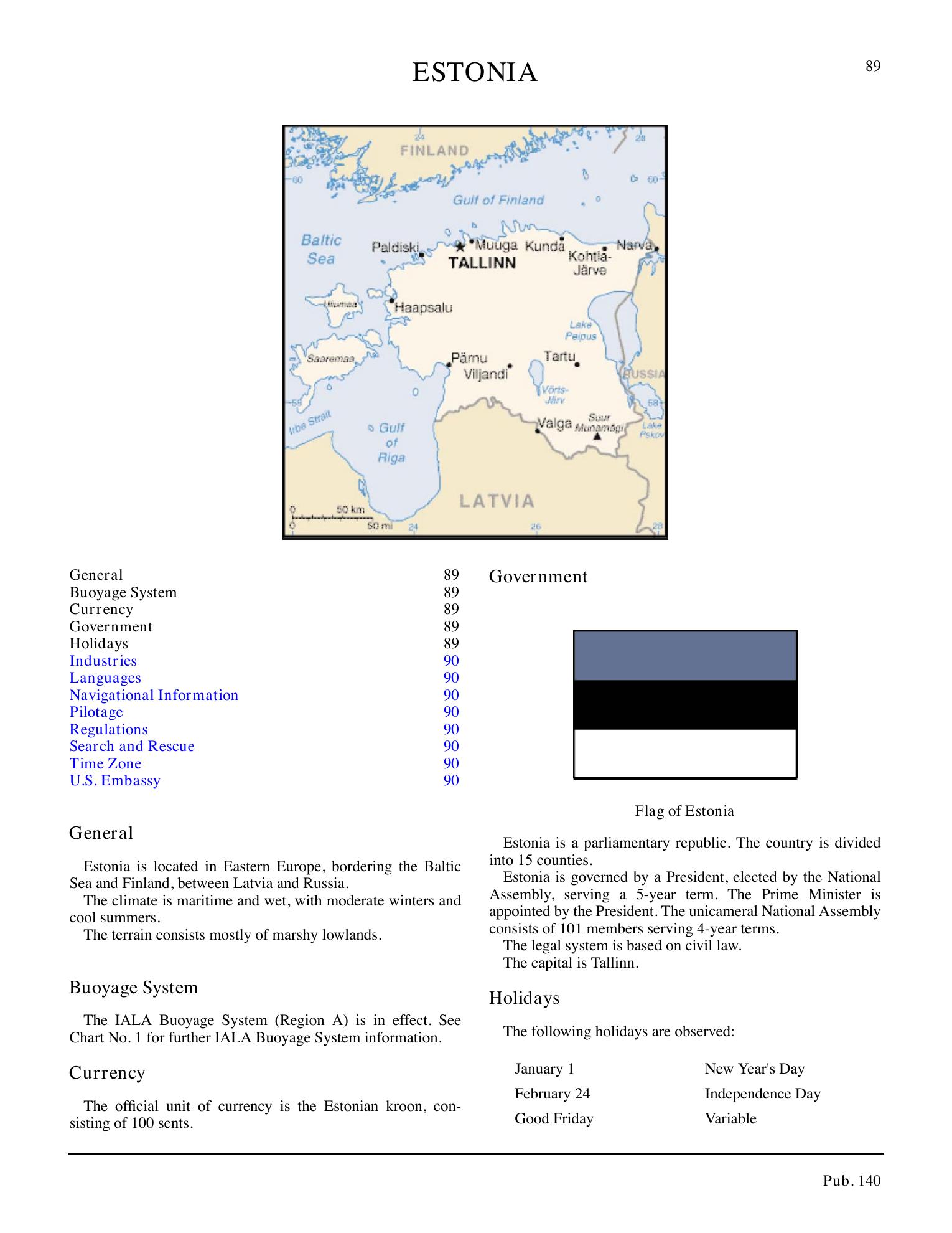 Sailing Directions (Planning Guide) North Atlantic Ocean, Baltic Sea, North Sea, and the Mediterranean Sea — страница 100