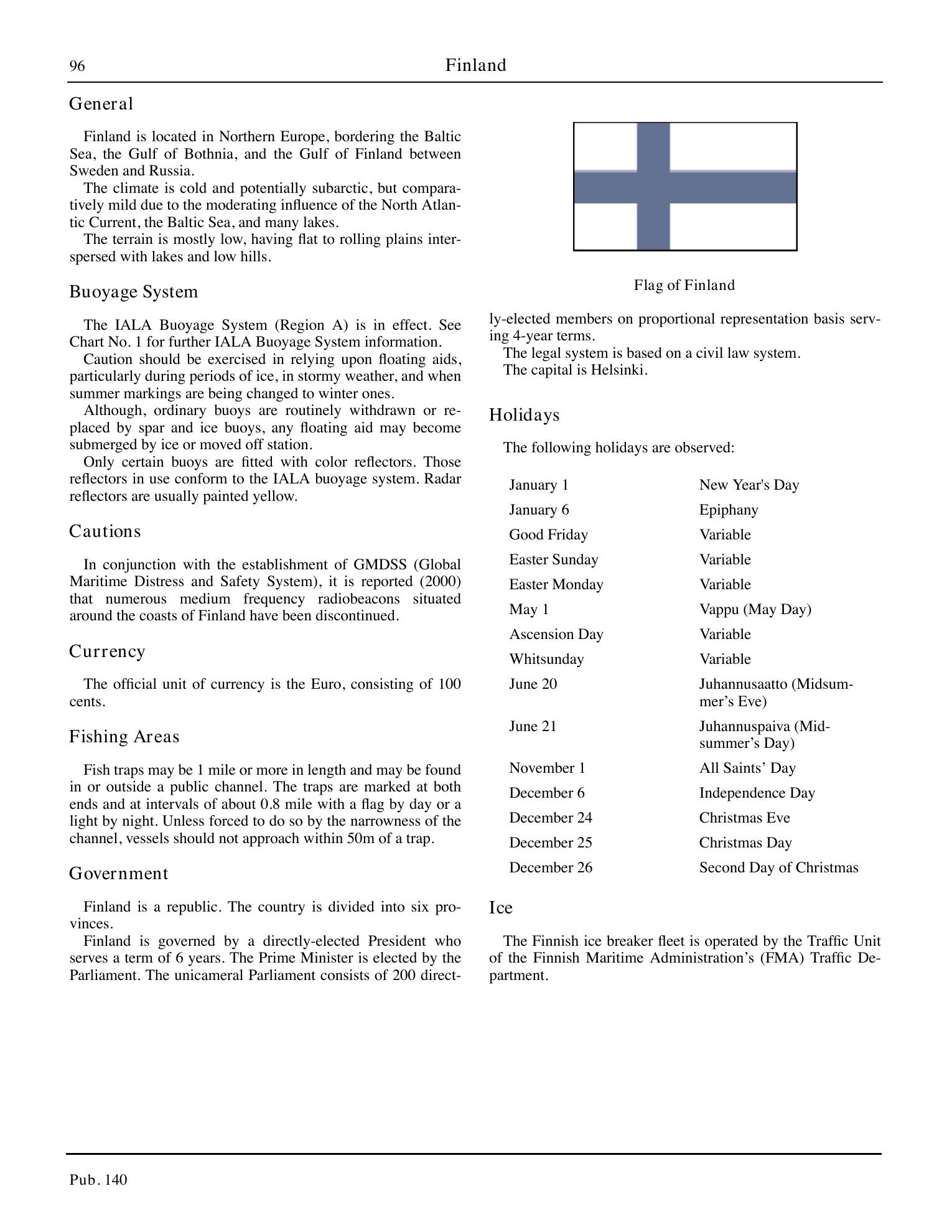 Sailing Directions (Planning Guide) North Atlantic Ocean, Baltic Sea, North Sea, and the Mediterranean Sea — страница 107