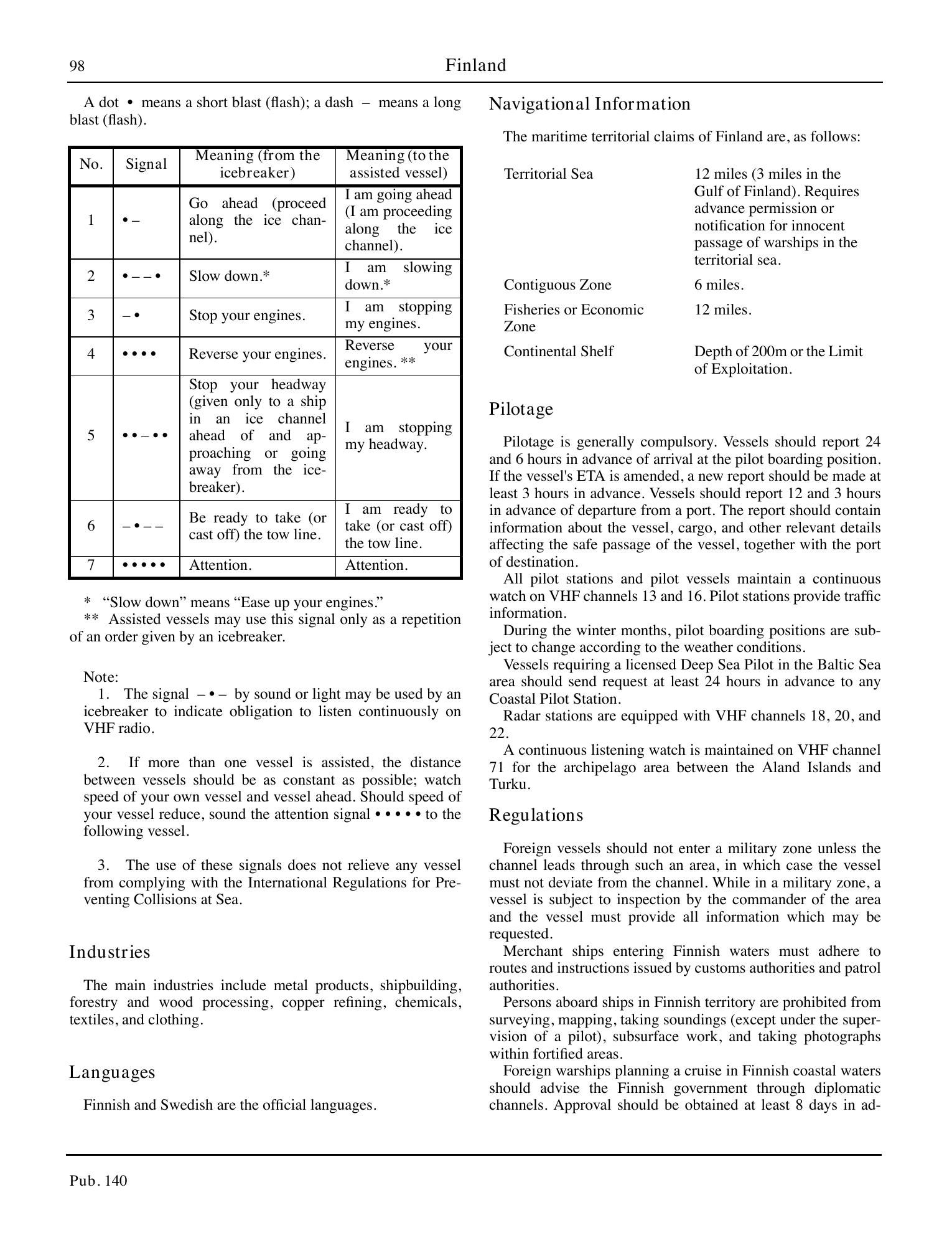 Sailing Directions (Planning Guide) North Atlantic Ocean, Baltic Sea, North Sea, and the Mediterranean Sea — страница 109